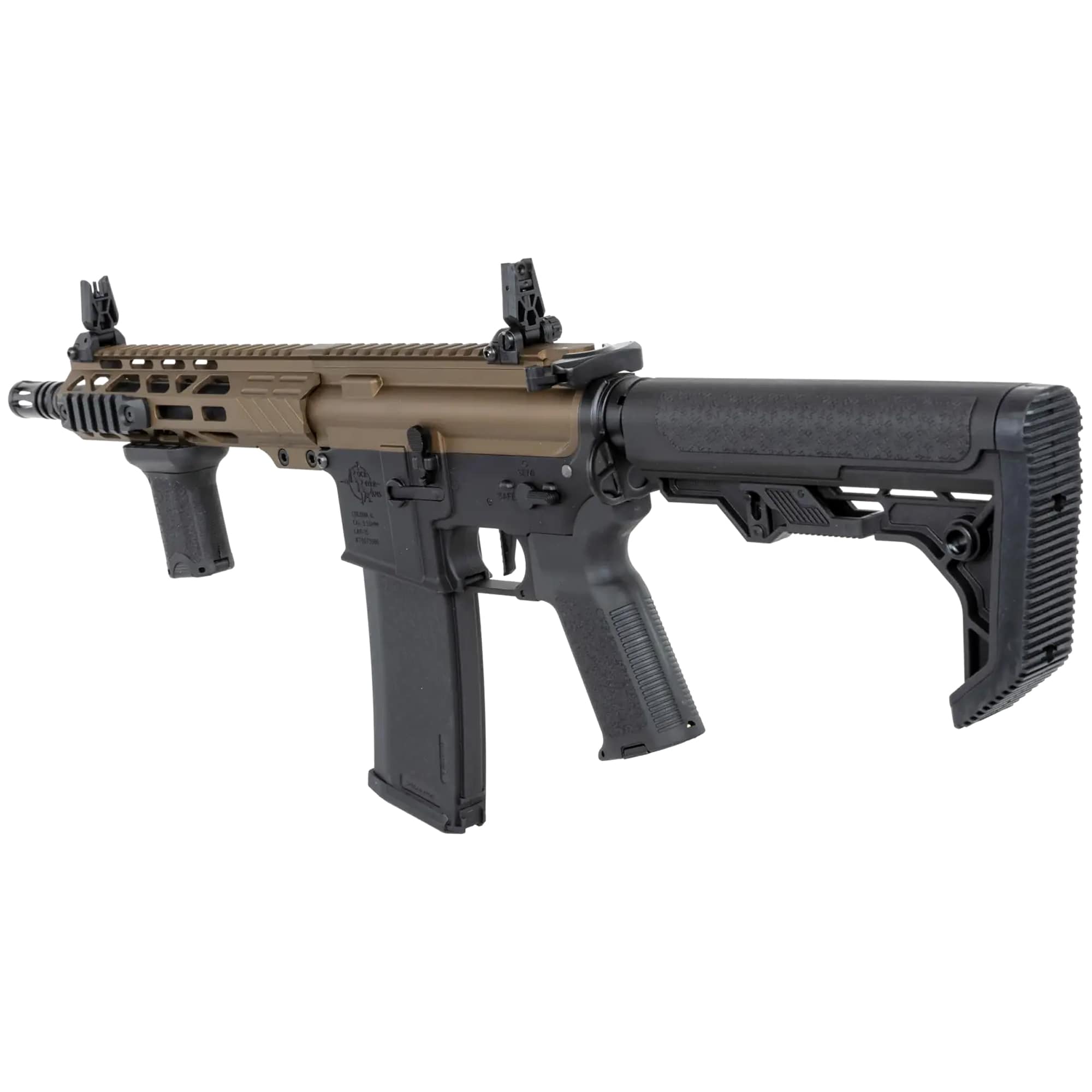 Karabinek szturmowy AEG Specna Arms SA-E25-L EDGE Light Ops Stock HAL ETU - Chaos Bronze