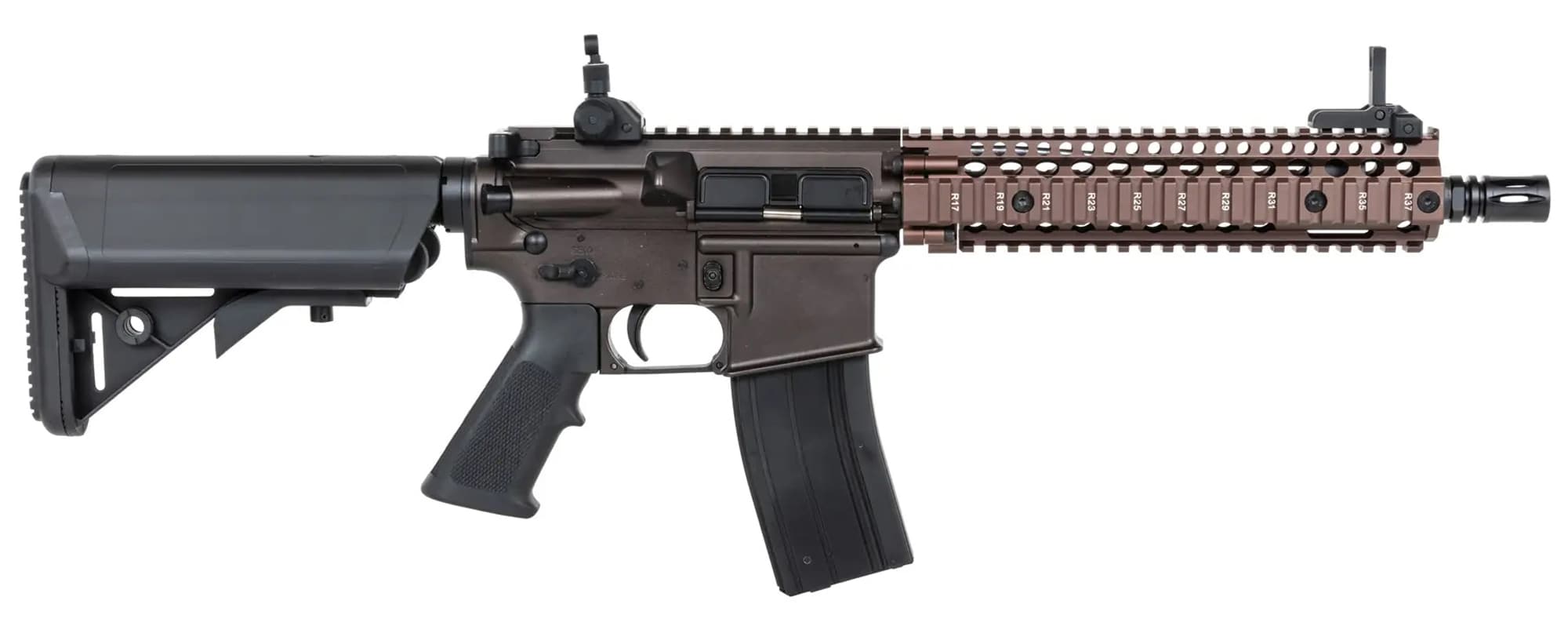 Штурмова гвинтівка GBB Golden Eagle Daniel Defense MK18 MC6593MTT - Flat Dark Earth