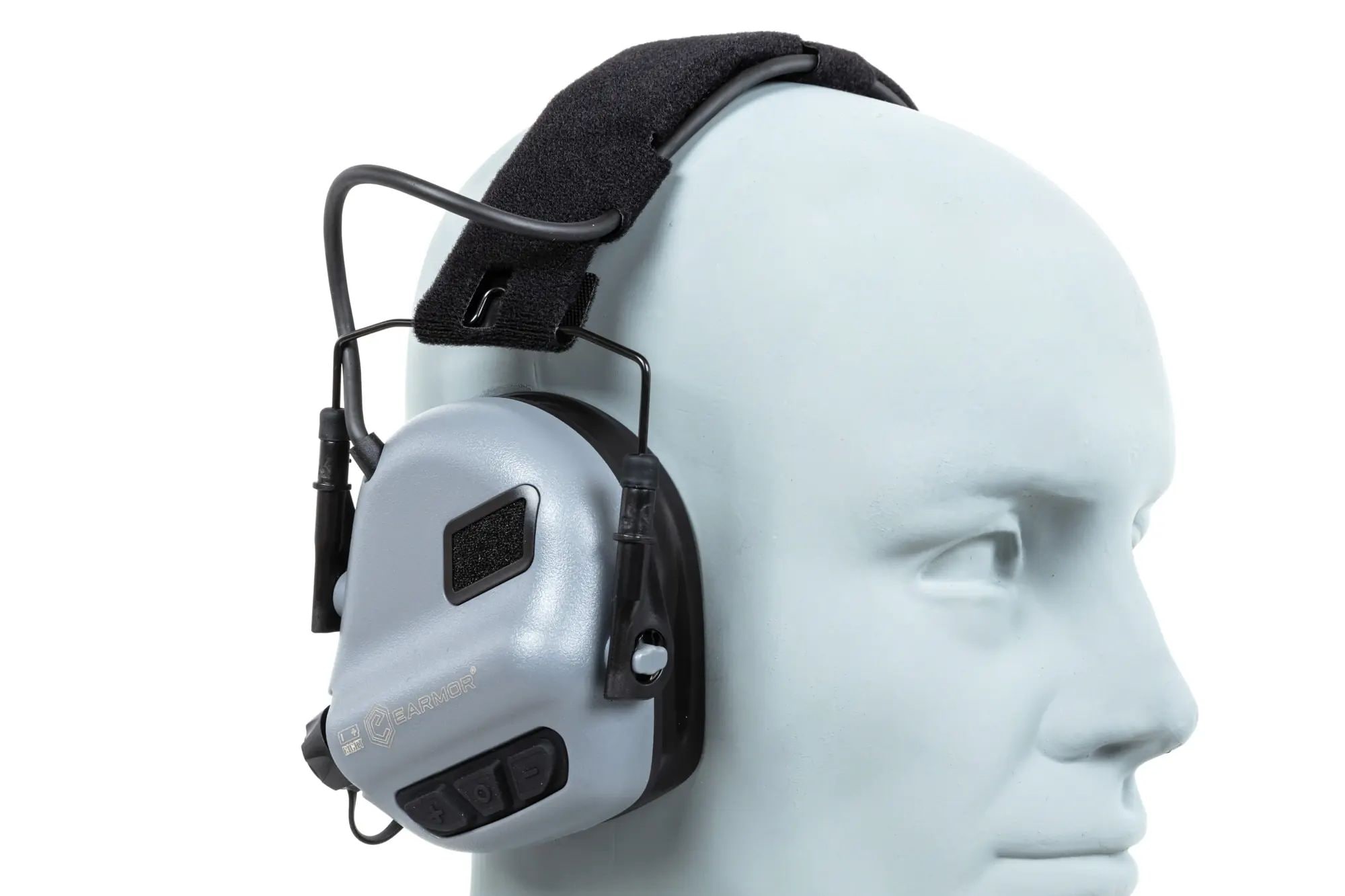 Ochronniki słuchu aktywne Earmor M31 Plus - Grey