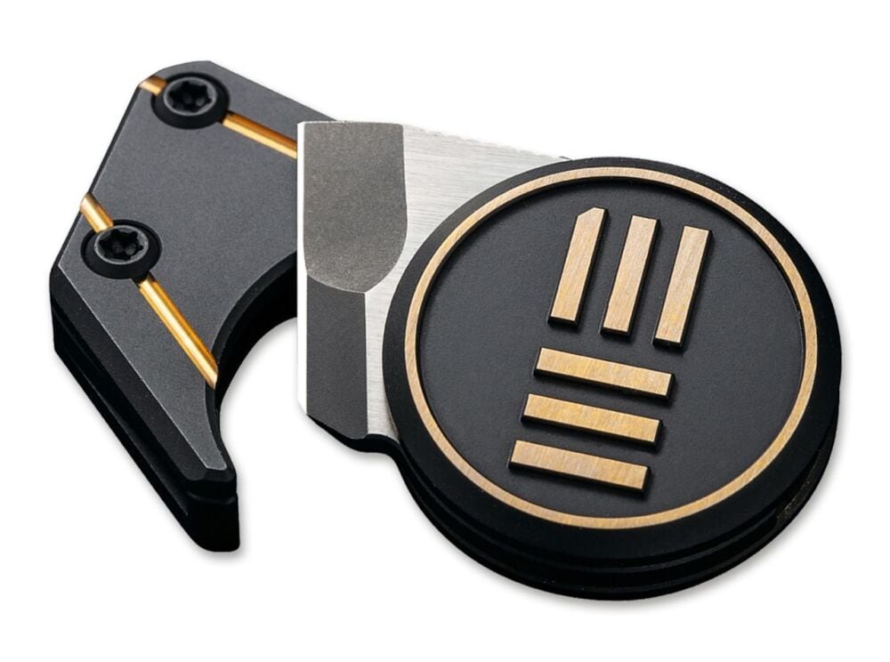Nóż WE Knife Quark - Gold