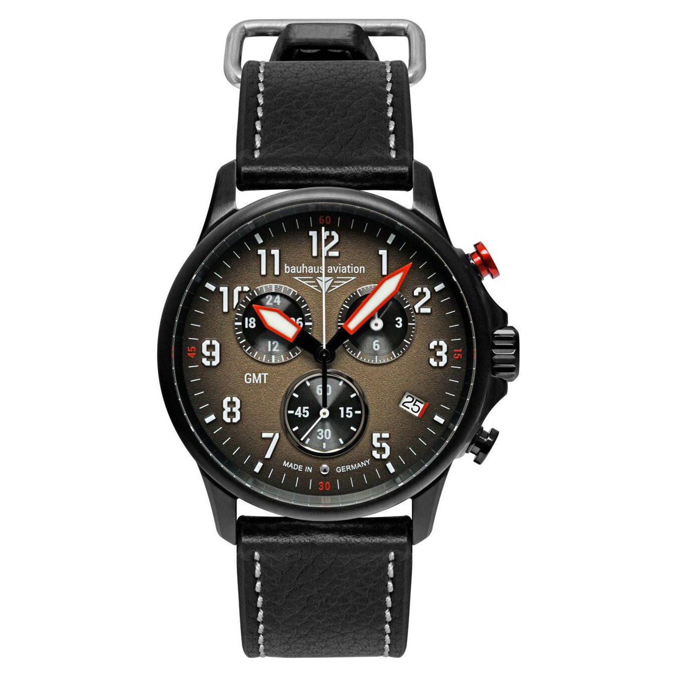 Zegarek Bauhaus Aviation Quartz 28861 - Black