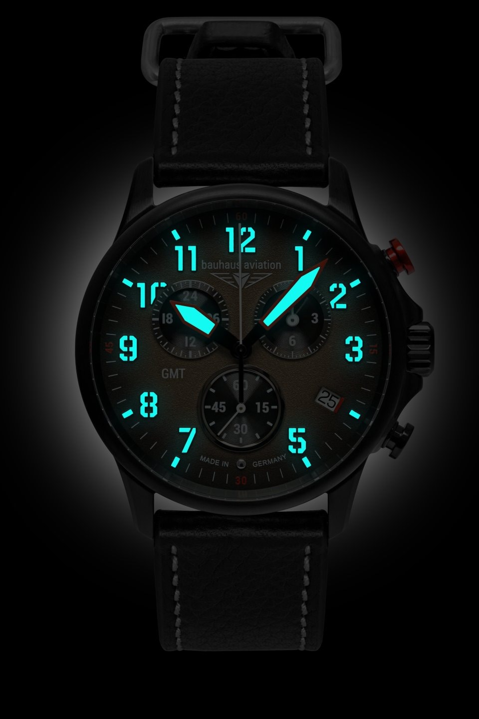 Zegarek Bauhaus Aviation Quartz 28861 - Black