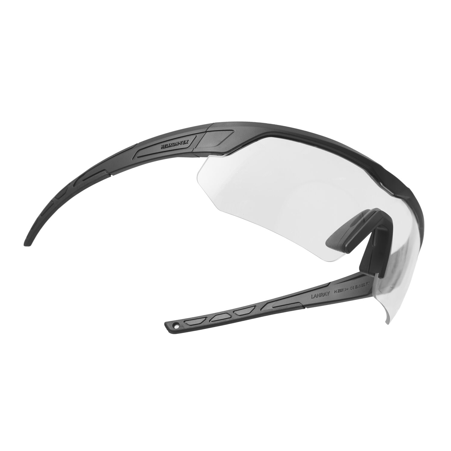 Тактичні окуляри Helikon-Tex LanRay Zestaw Shooting Pro - Black/Clear