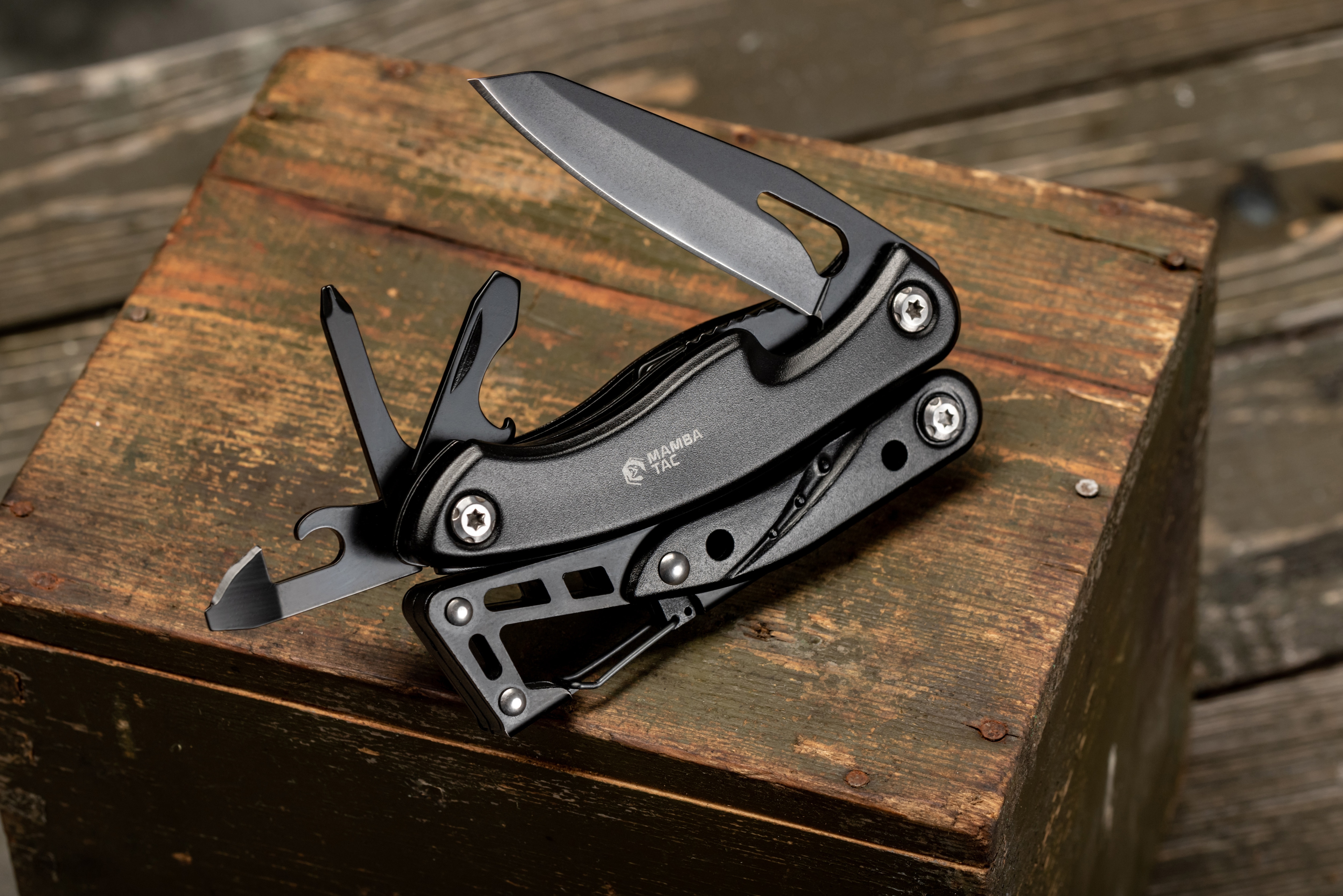 Multitool Mamba Tac Agile 10w1 - Black
