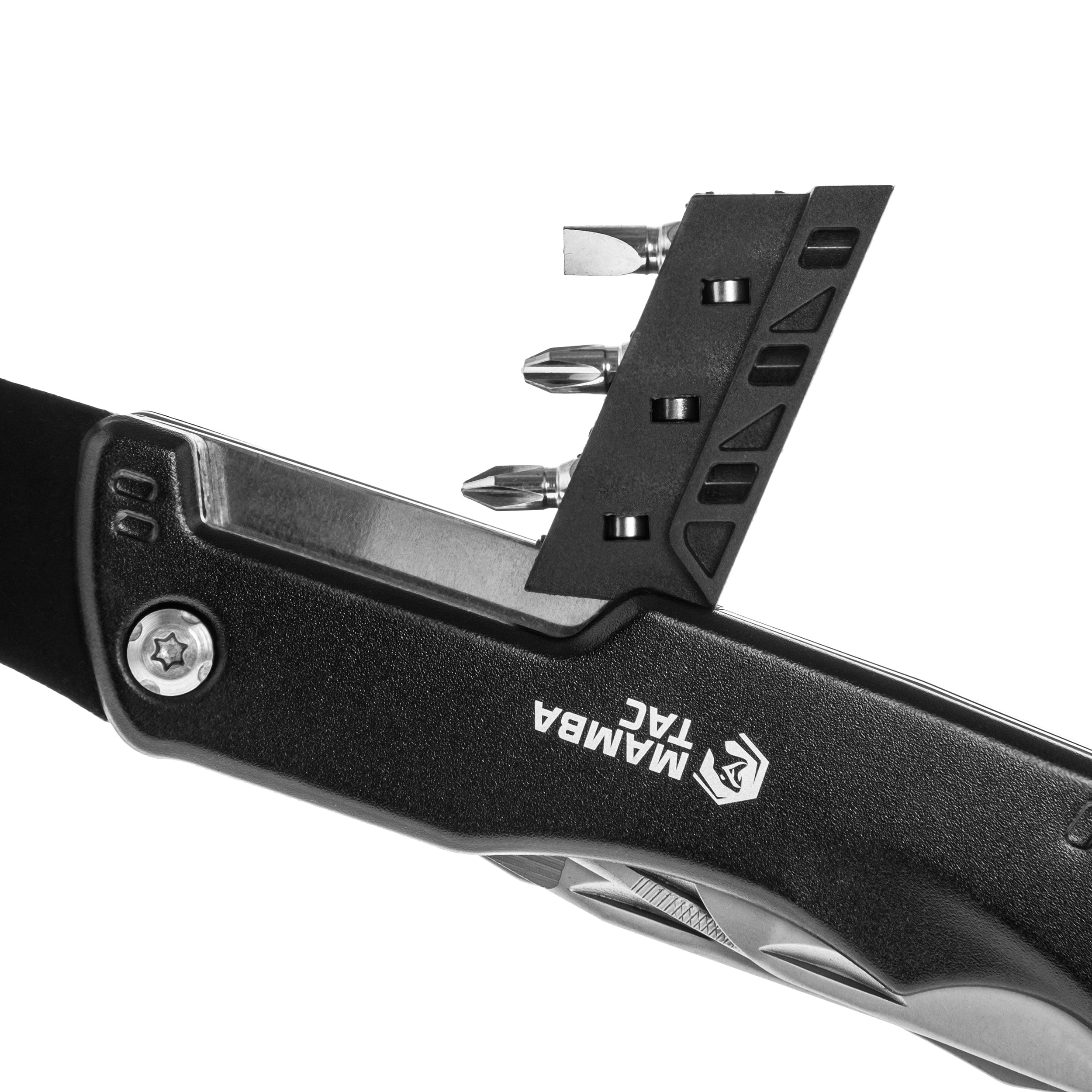 Multitool Mamba Tac Axe Cutter 17w1 - Black