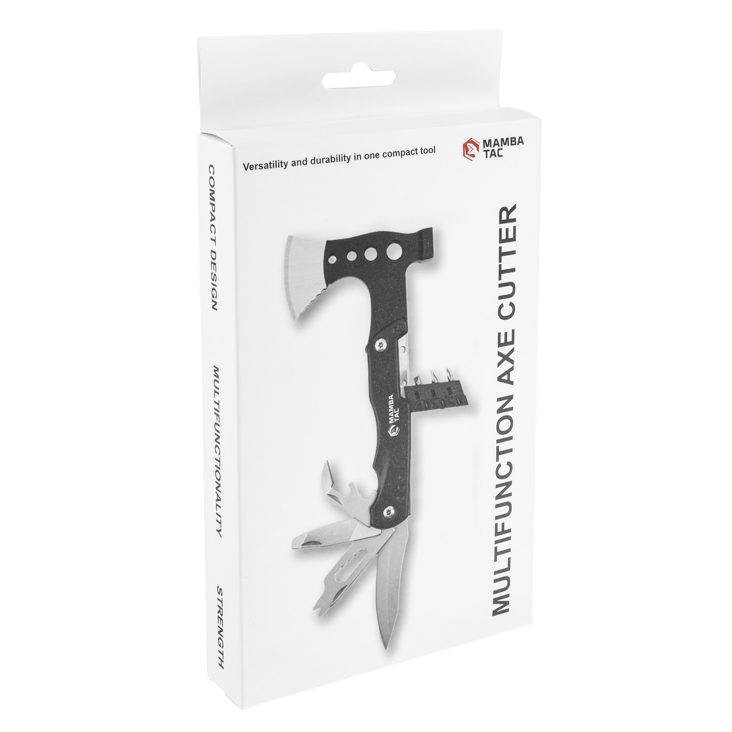 Multitool Mamba Tac Axe Cutter 17w1 - Black