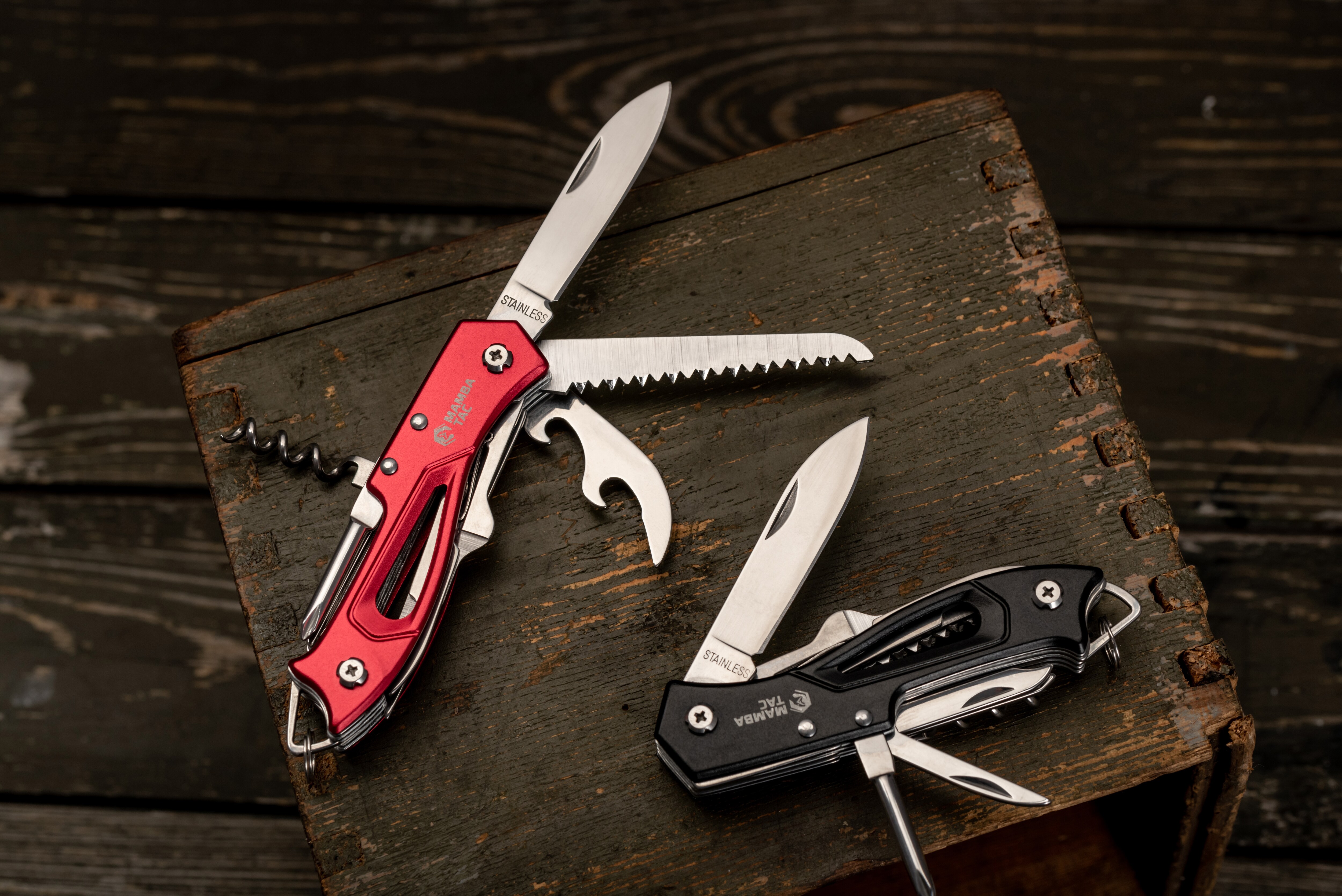 Scyzoryk Mamba Tac Handy Knife - Black