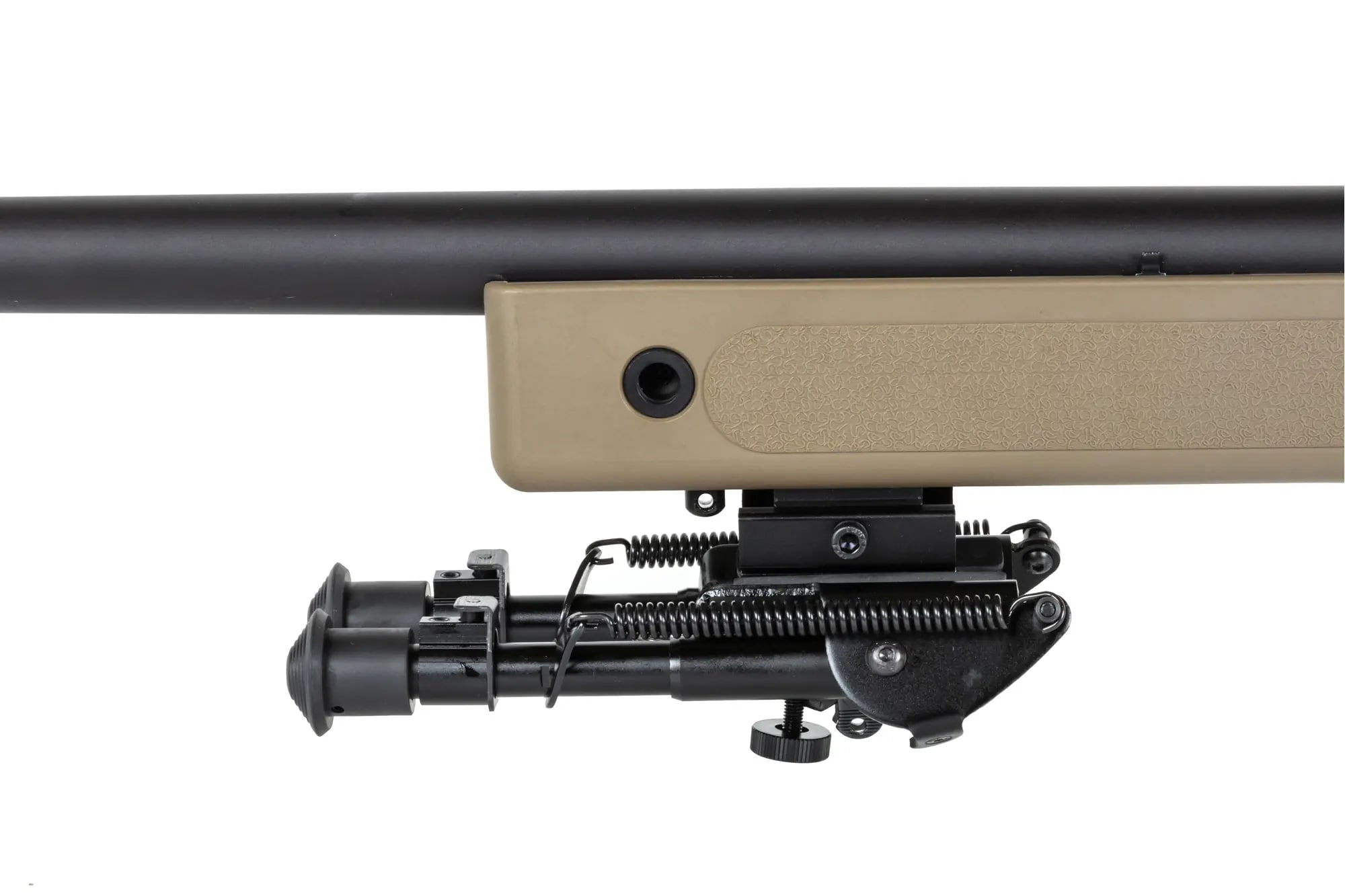 Karabin snajperski ASG Specna Arms SA-S02 Core High Velocity Upgraded z lunetą i dwójnogiem - Tan