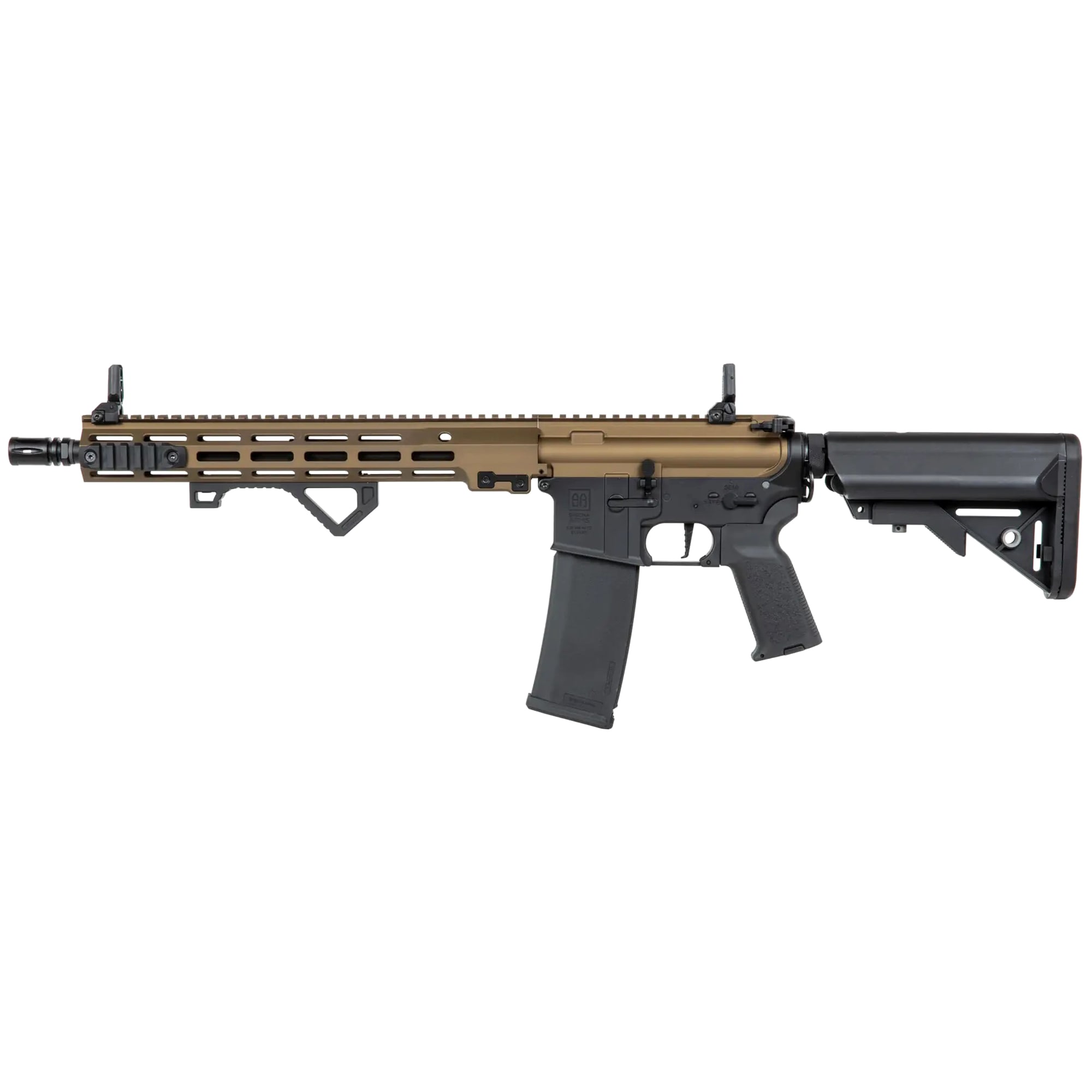 Karabinek szturmowy AEG Specna Arms SA-P22 PRIME HAL ETU High Torque - Chaos Bronze