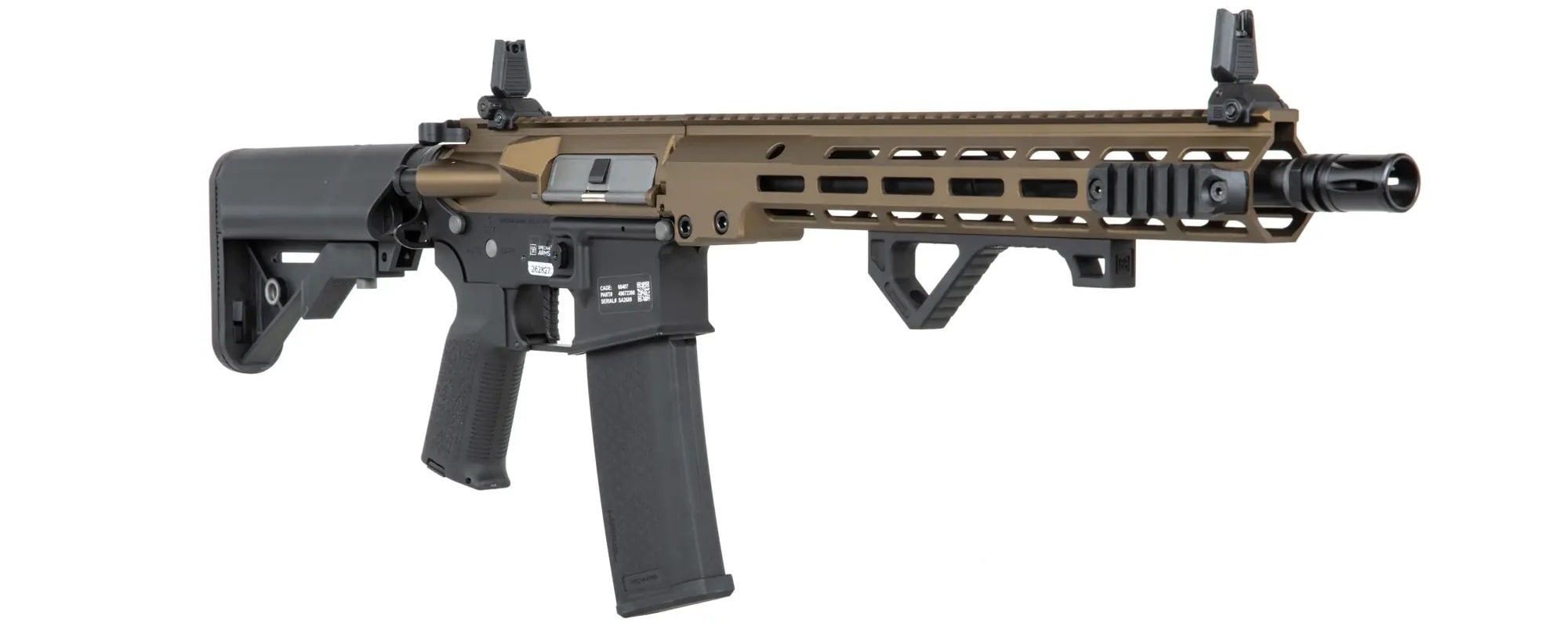 Karabinek szturmowy AEG Specna Arms SA-P22 PRIME HAL ETU High Torque - Chaos Bronze
