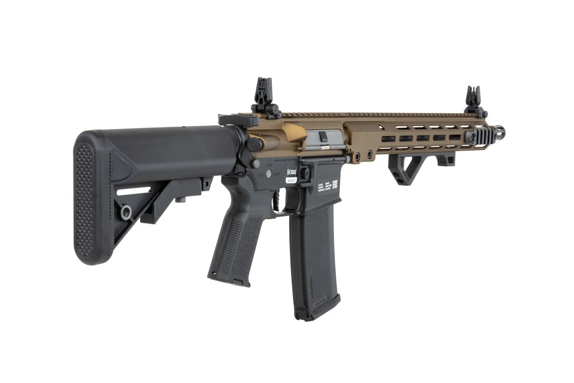 Karabinek szturmowy AEG Specna Arms SA-P22 PRIME HAL ETU High Torque - Chaos Bronze
