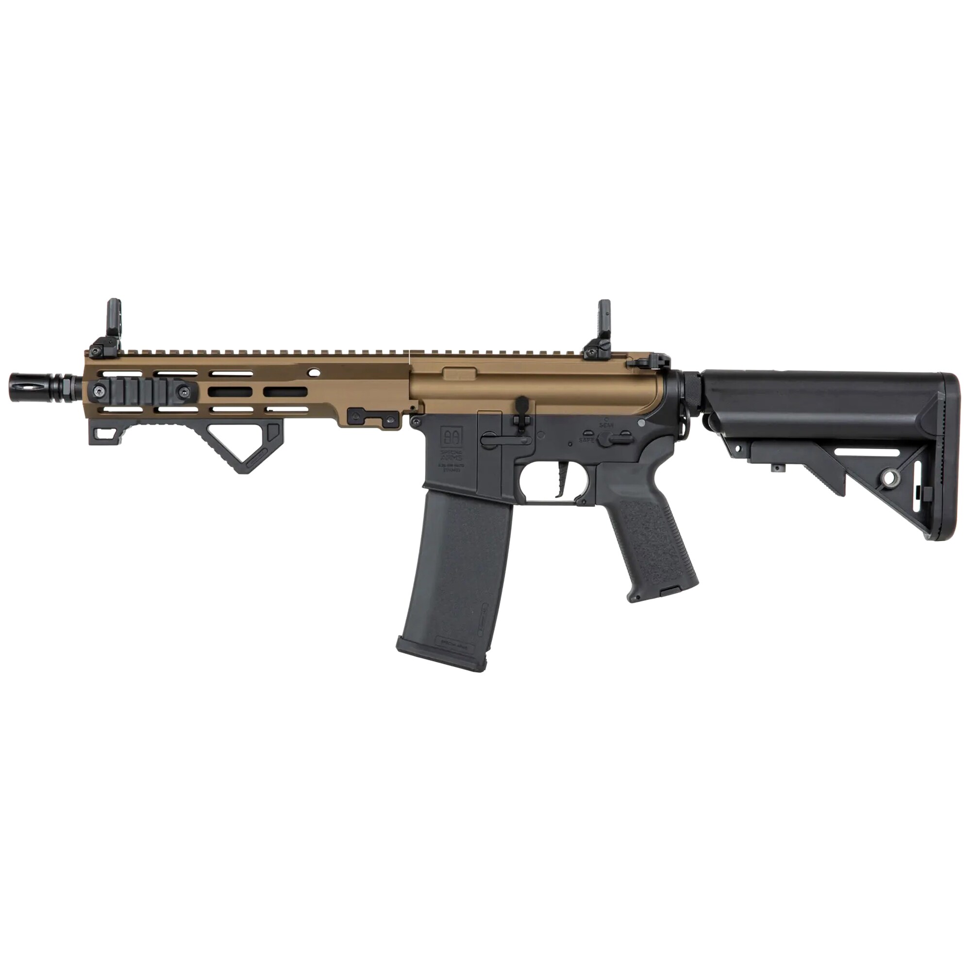 Karabinek szturmowy AEG Specna Arms SA-P23 PRIME HAL ETU High Torque - Chaos Bronze
