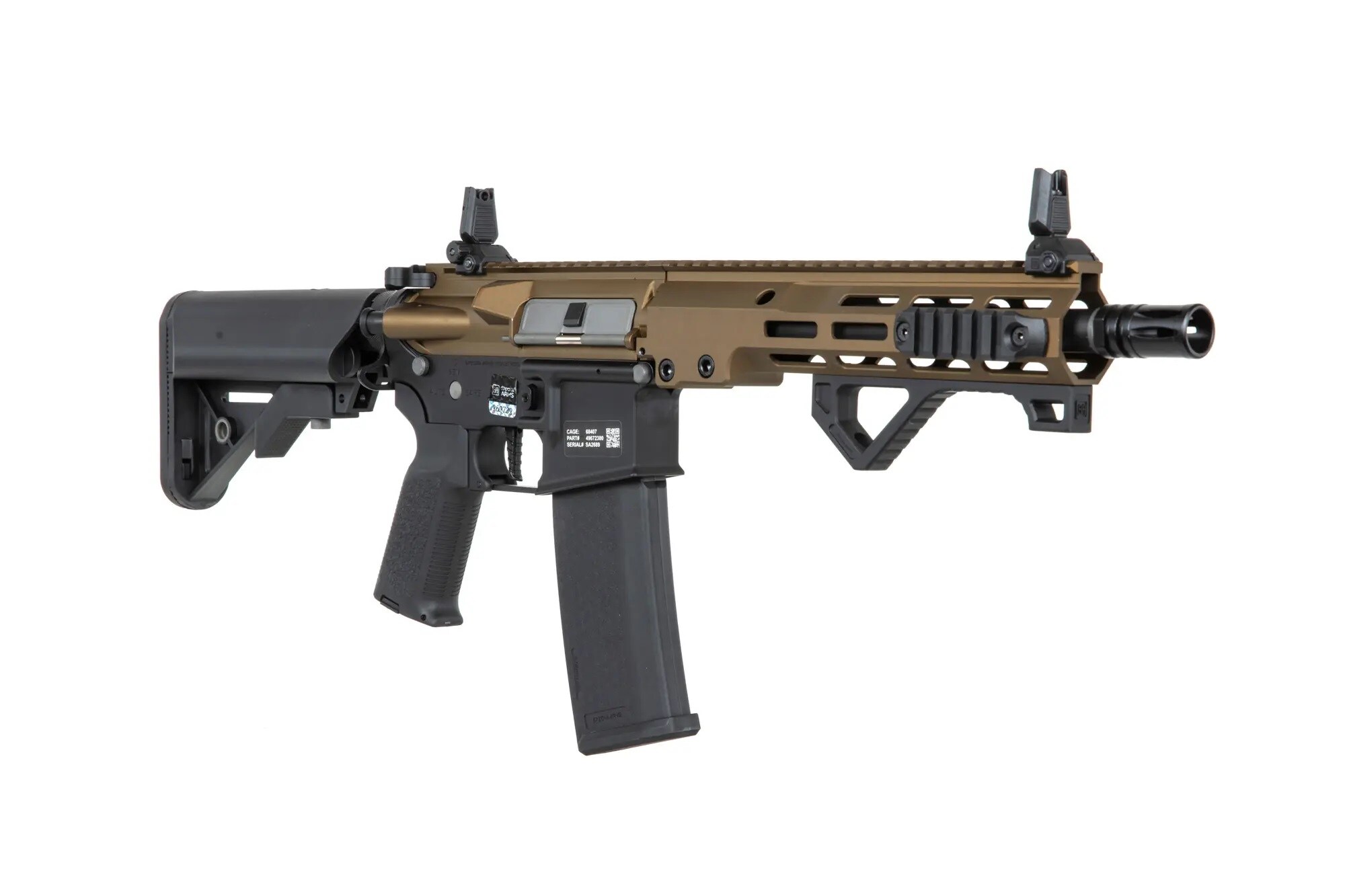 Karabinek szturmowy AEG Specna Arms SA-P23 PRIME HAL ETU High Torque - Chaos Bronze