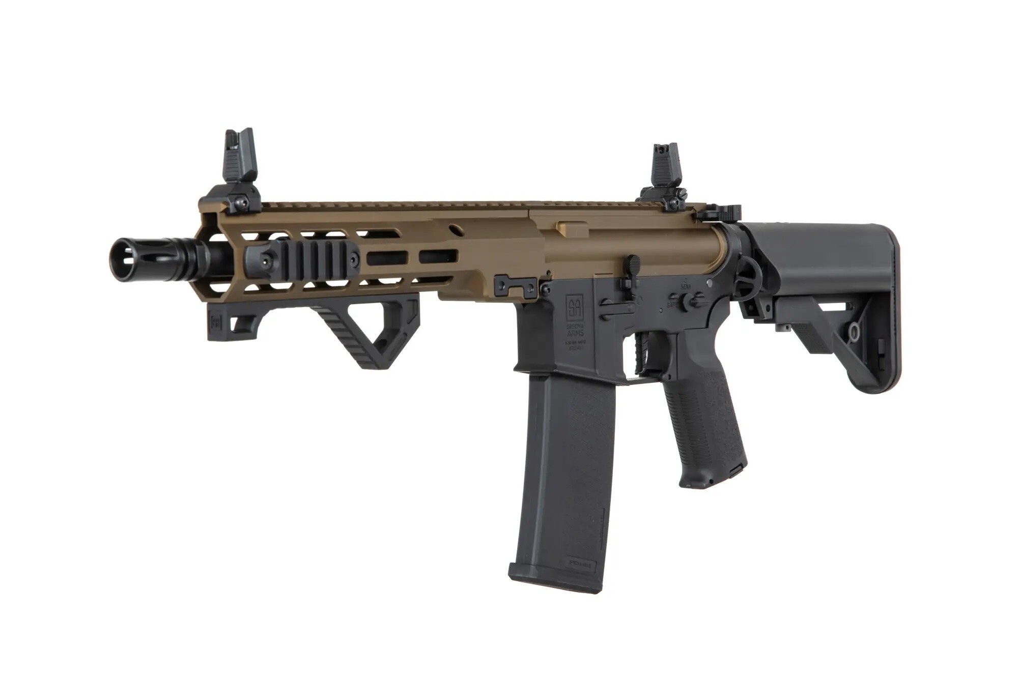 Karabinek szturmowy AEG Specna Arms SA-P23 PRIME HAL ETU High Torque - Chaos Bronze