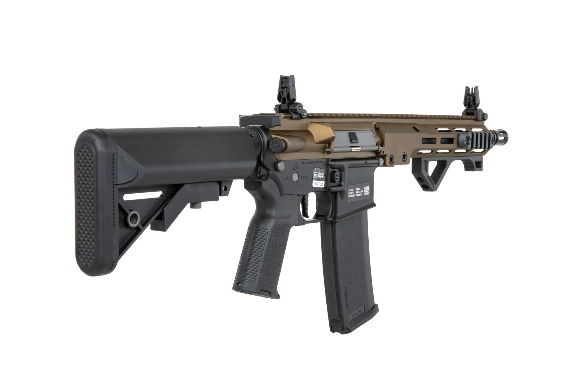 Karabinek szturmowy AEG Specna Arms SA-P23 PRIME HAL ETU High Torque - Chaos Bronze