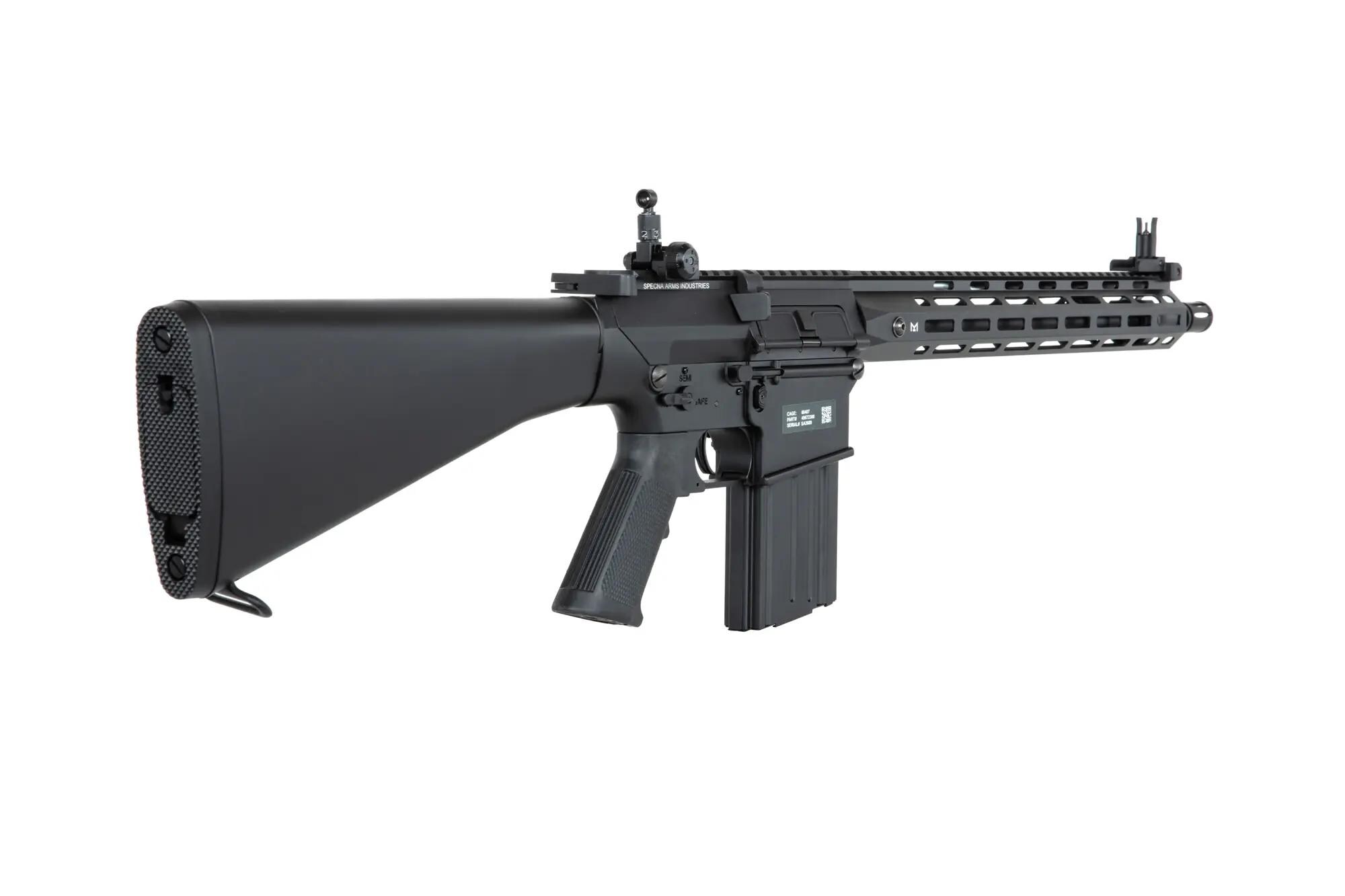 Снайперська гвинтівка AEG Specna Arms SA-E38 Edge Kestrel Etu - Black
