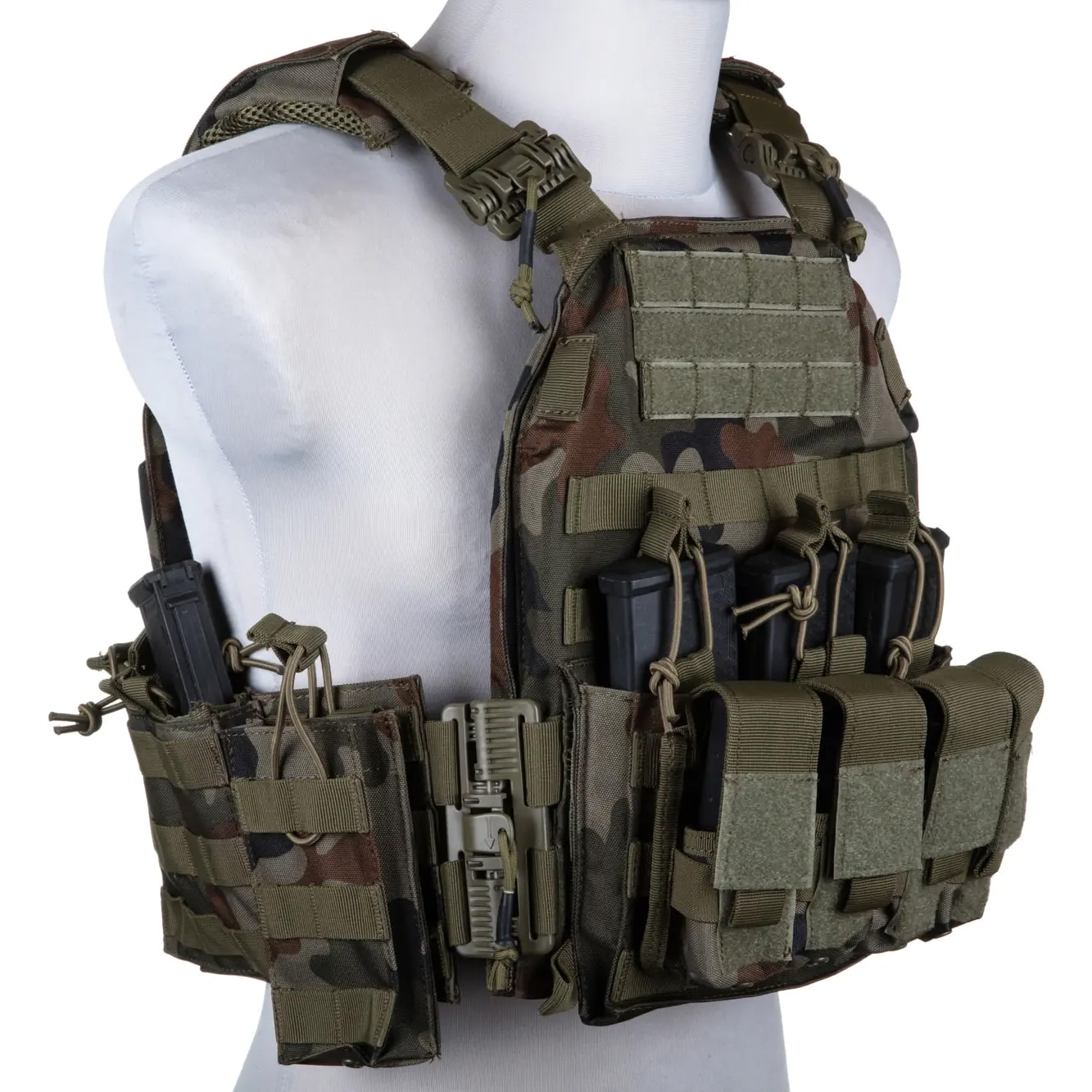 Kamizelka taktyczna GFC Tactical Plate Carrier 8944-1 - wz.93 Pantera PL Woodland