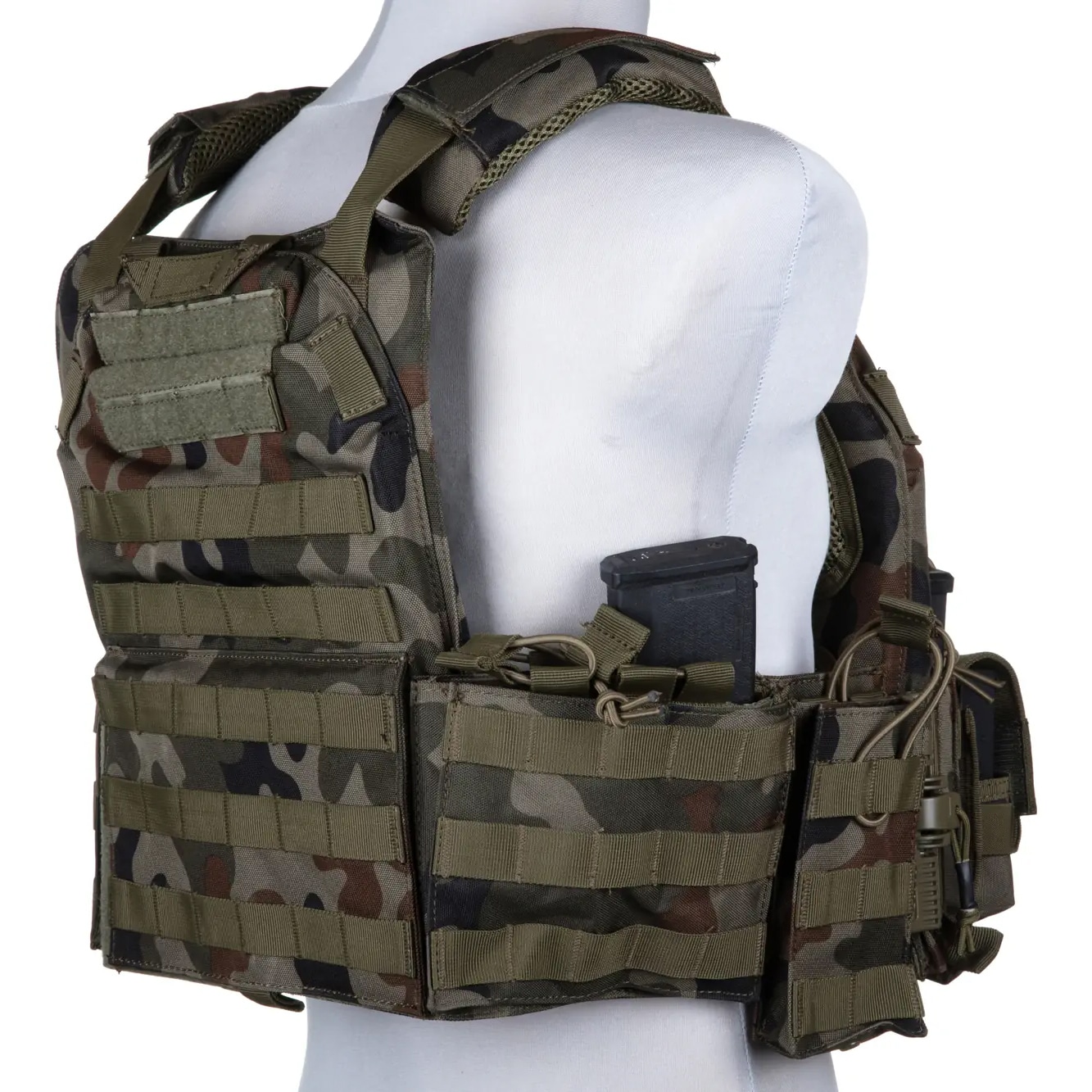 Kamizelka taktyczna GFC Tactical Plate Carrier 8944-1 - wz.93 Pantera PL Woodland