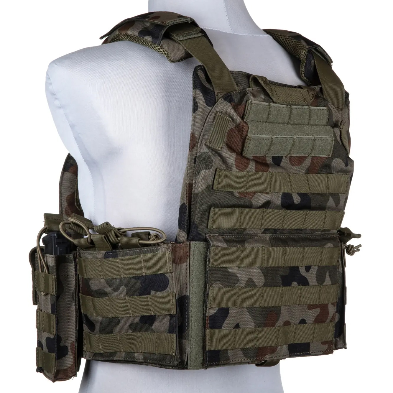 Kamizelka taktyczna GFC Tactical Plate Carrier 8944-1 - wz.93 Pantera PL Woodland