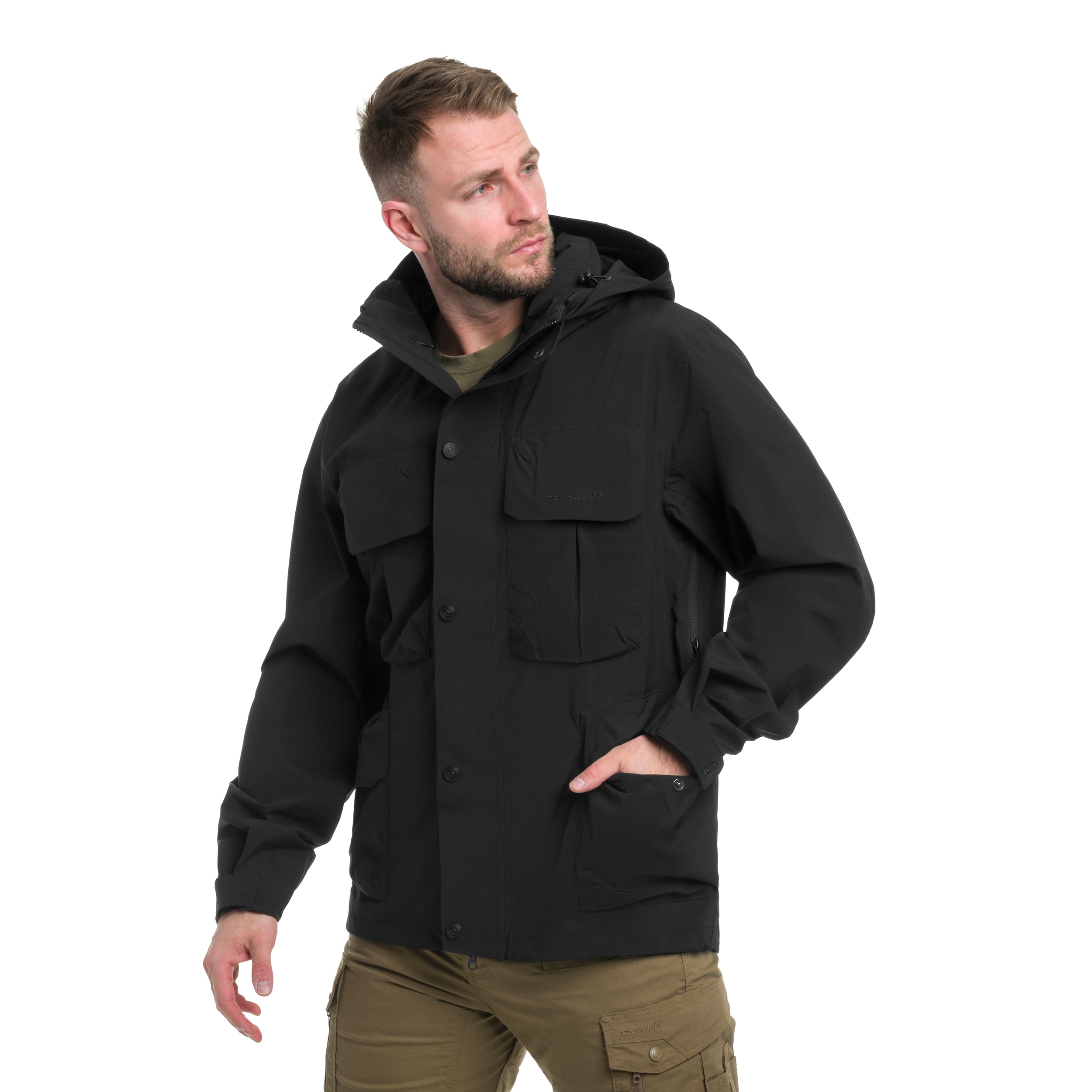 Kurtka Pentagon Dias Hybrid Smock Parka - Black