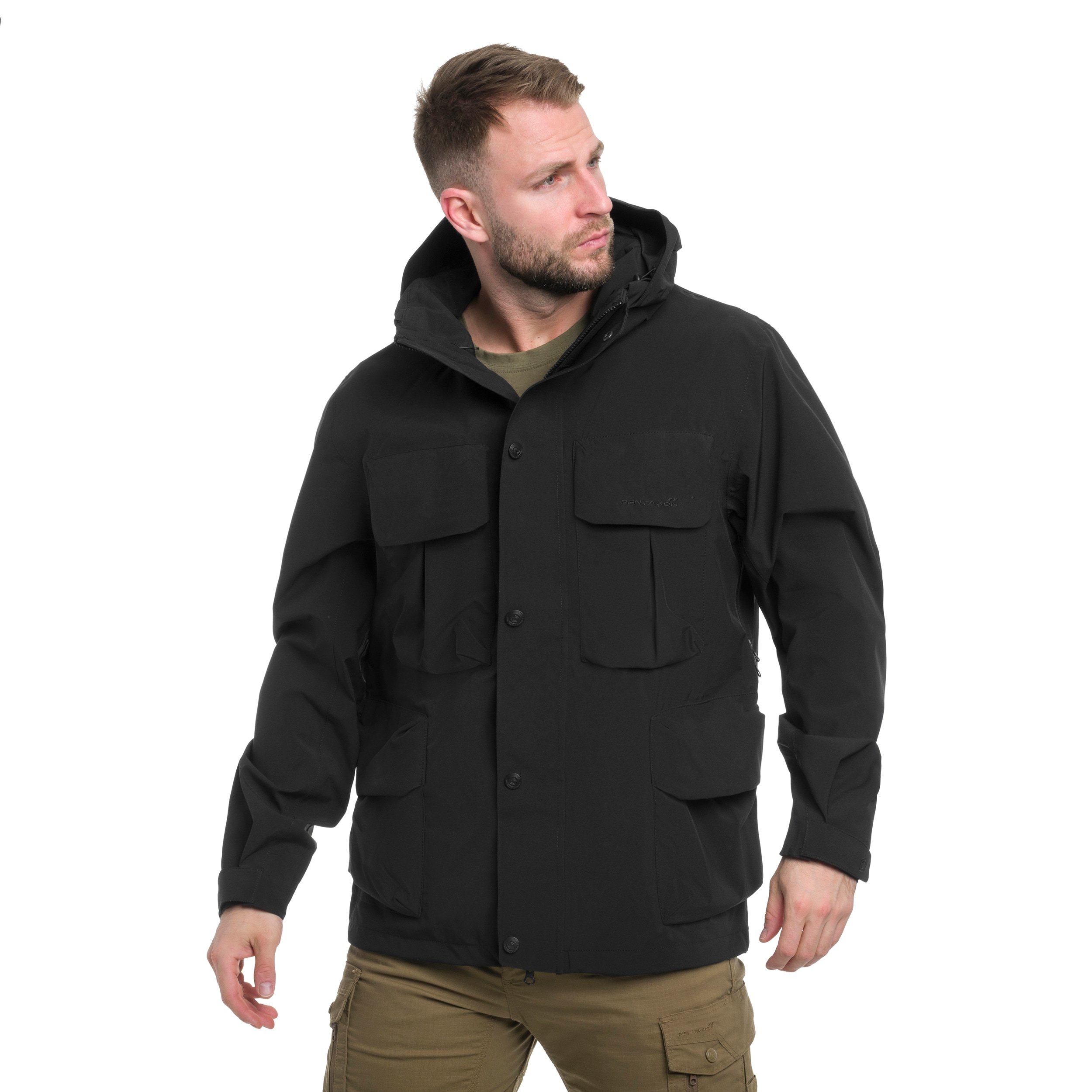 Kurtka Pentagon Dias Hybrid Smock Parka - Black