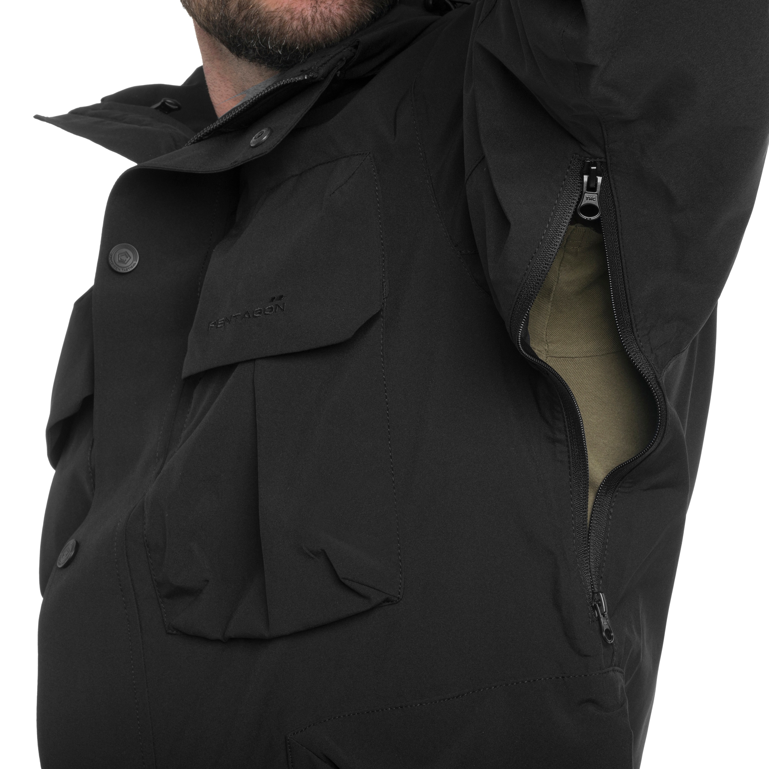 Kurtka Pentagon Dias Hybrid Smock Parka - Black