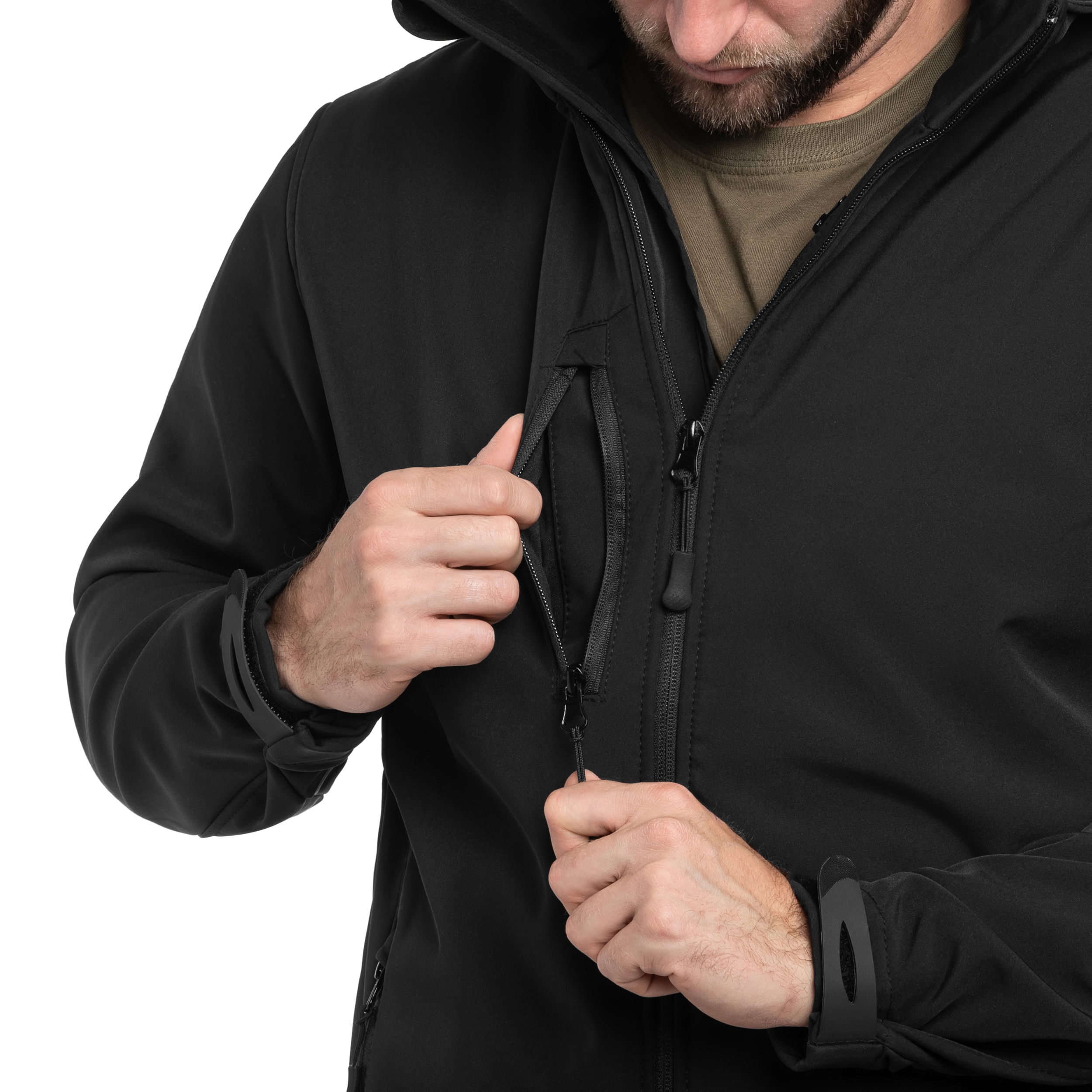 Kurtka Moontex Softshell King - Black