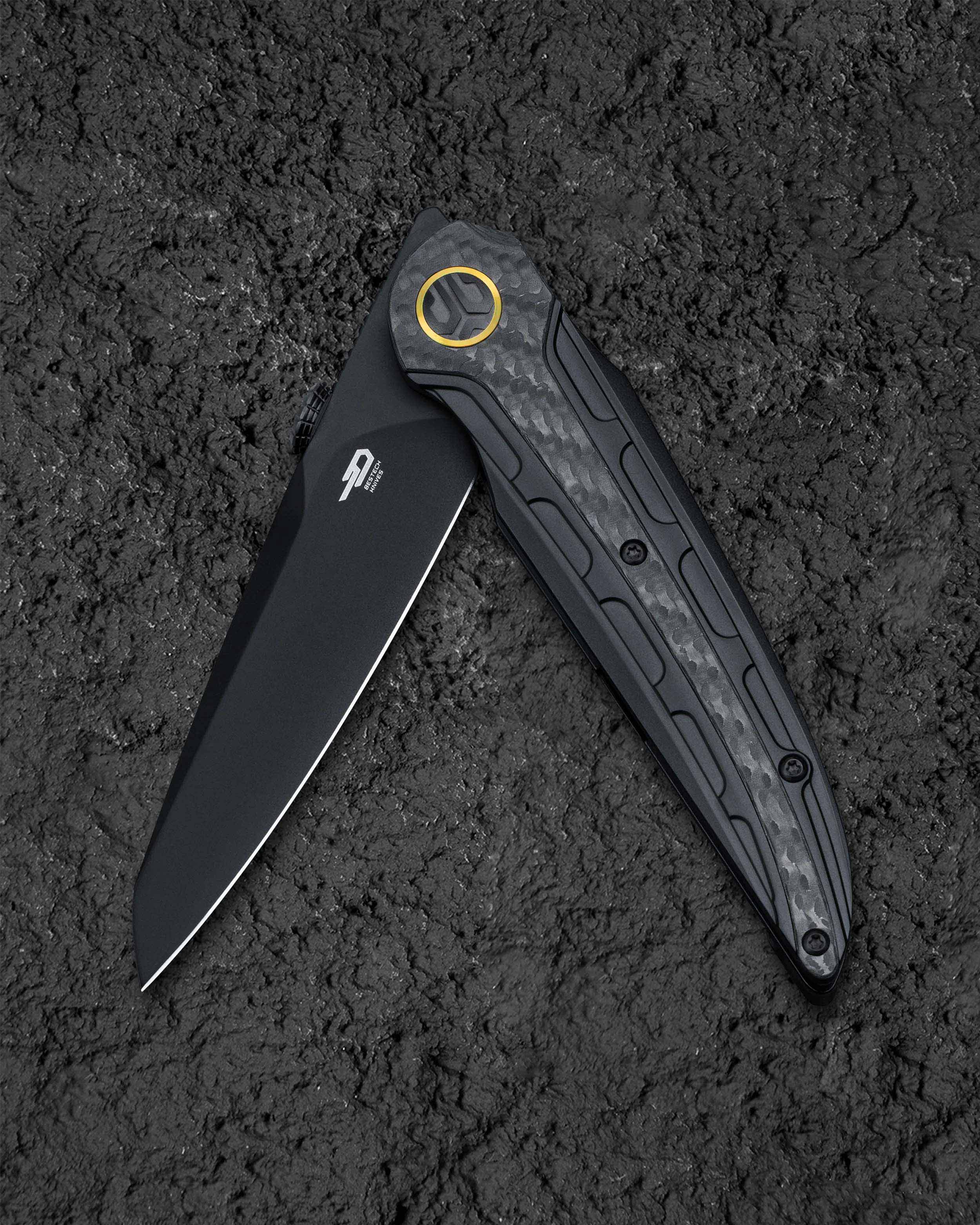 Nóż składany Bestech Knives Prydwen - Black