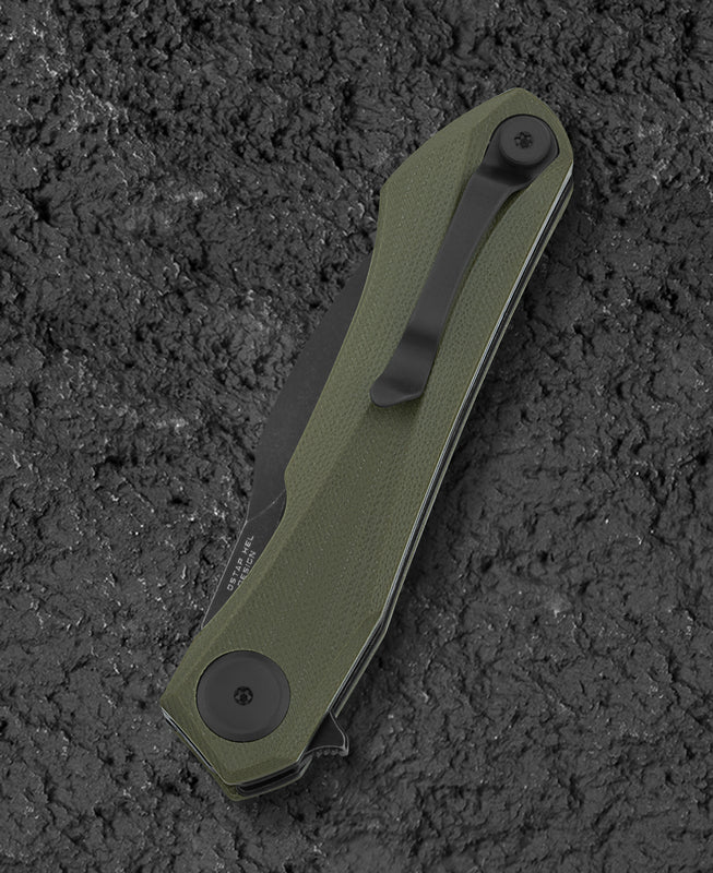 Складаний ніж Bestech Knives Ivy G10 by Ostap Hel - OD Green