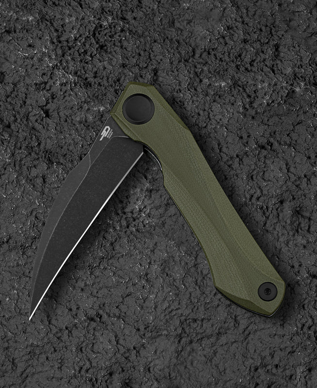 Складаний ніж Bestech Knives Ivy G10 by Ostap Hel - OD Green