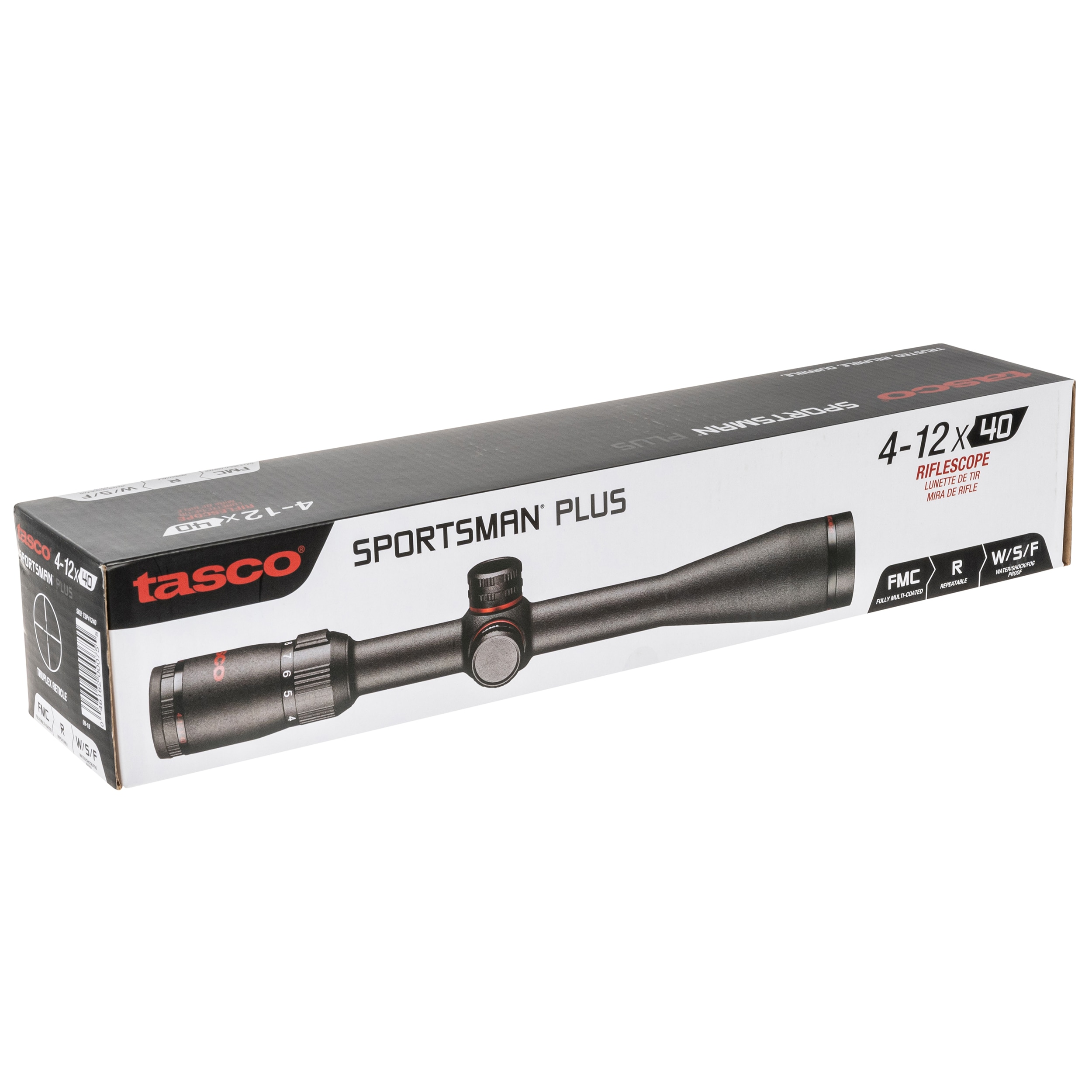 Оптичний приціл Tasco Sportsman Plus 4-12x40 - Black