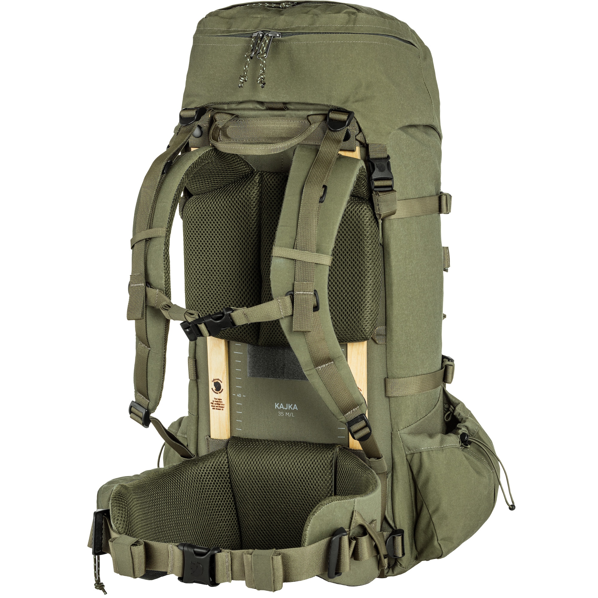 Plecak Fjallraven Kajka M/L 35 l - Green