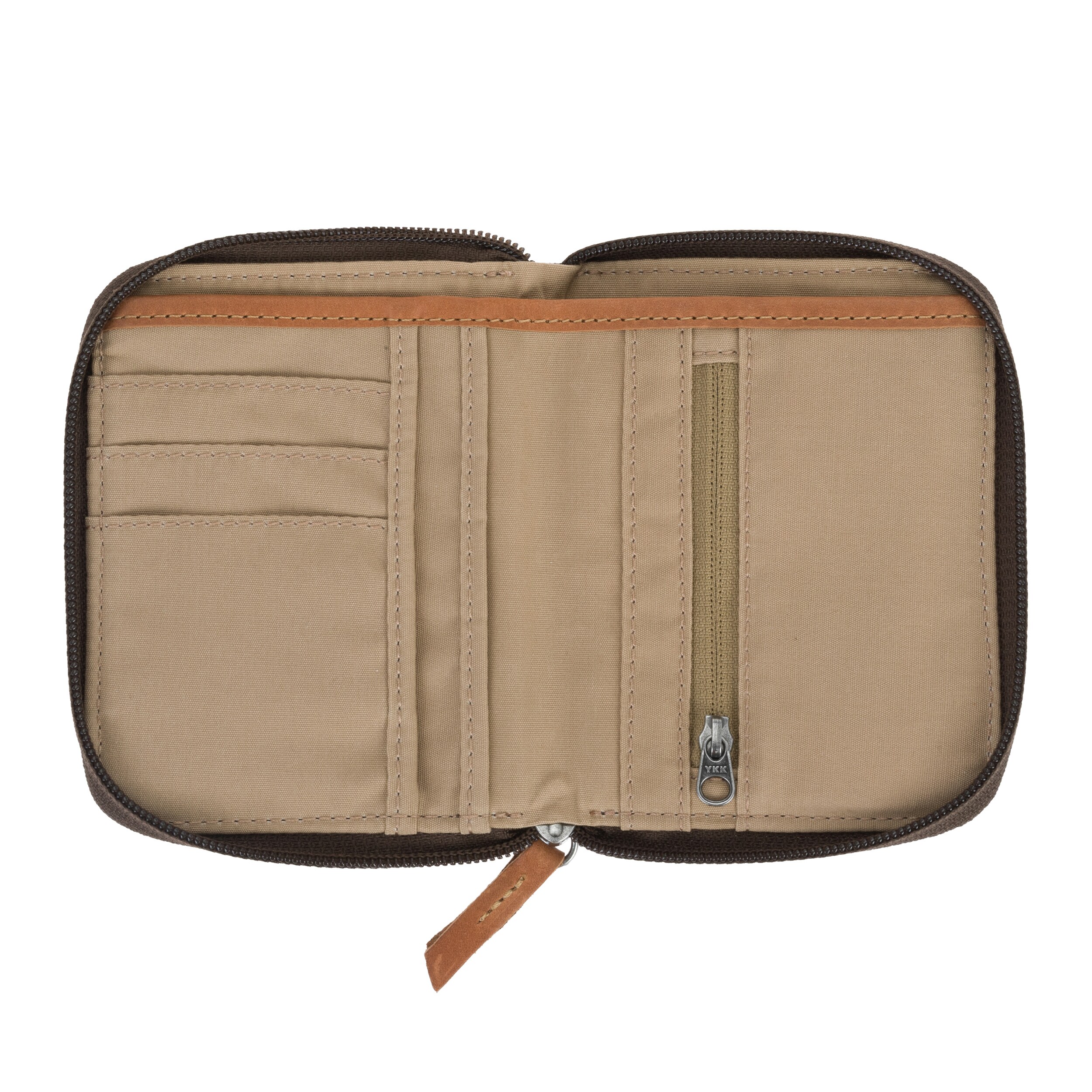 Portfel Fjallraven Zip Wallet - Dark Olive