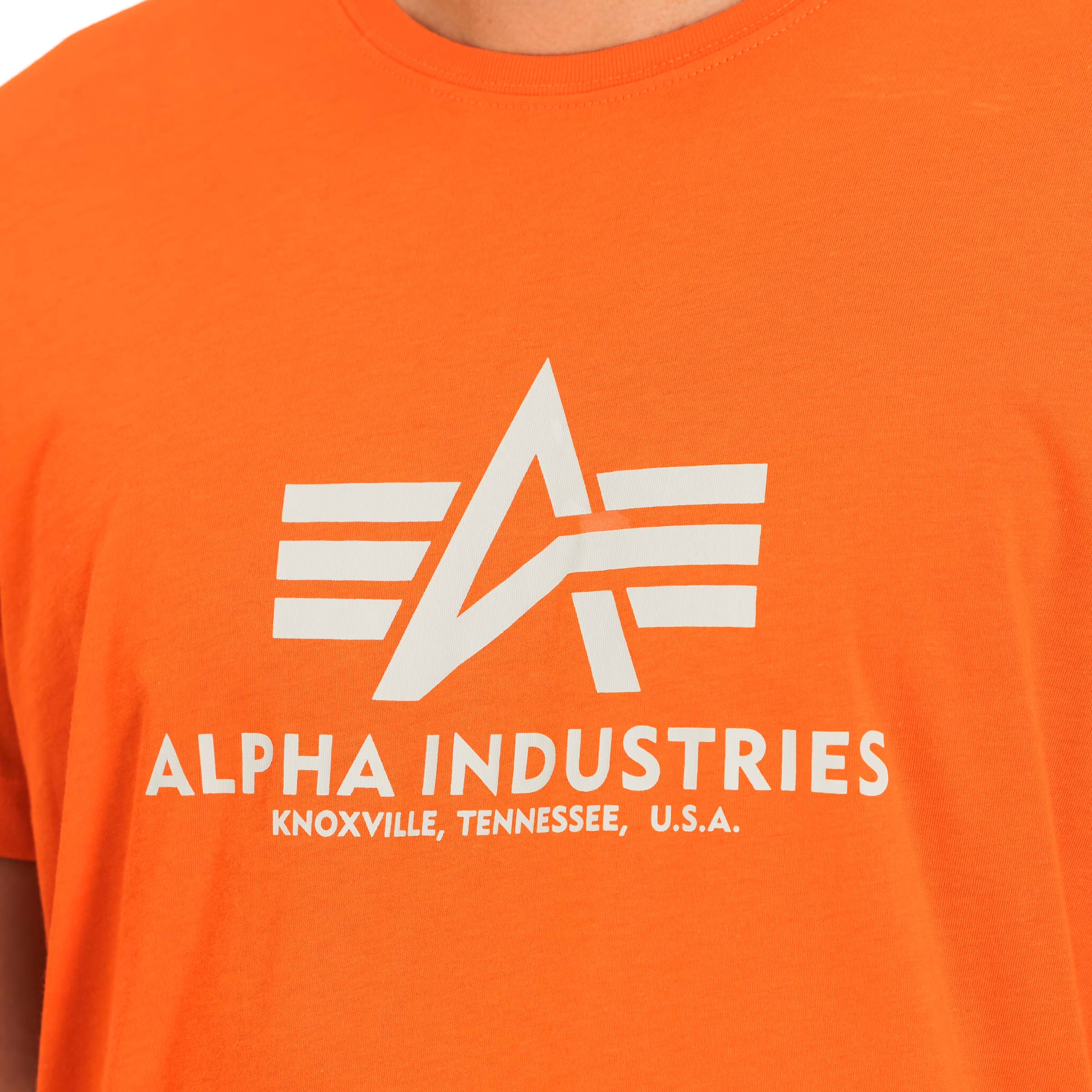 Koszulka T-shirt Alpha Industries Basic - Boost Orange