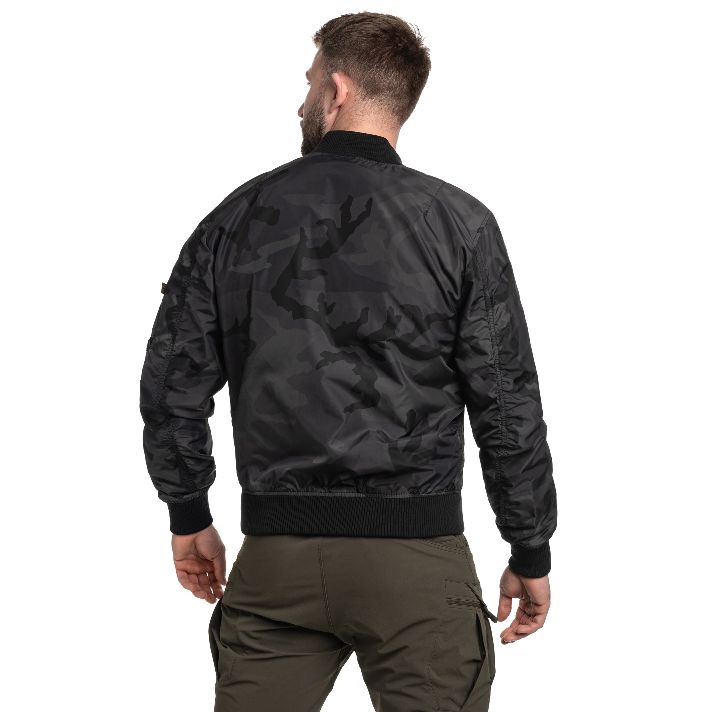 Kurtka Alpha Industries MA-1 TT Two Tone - Black Camo
