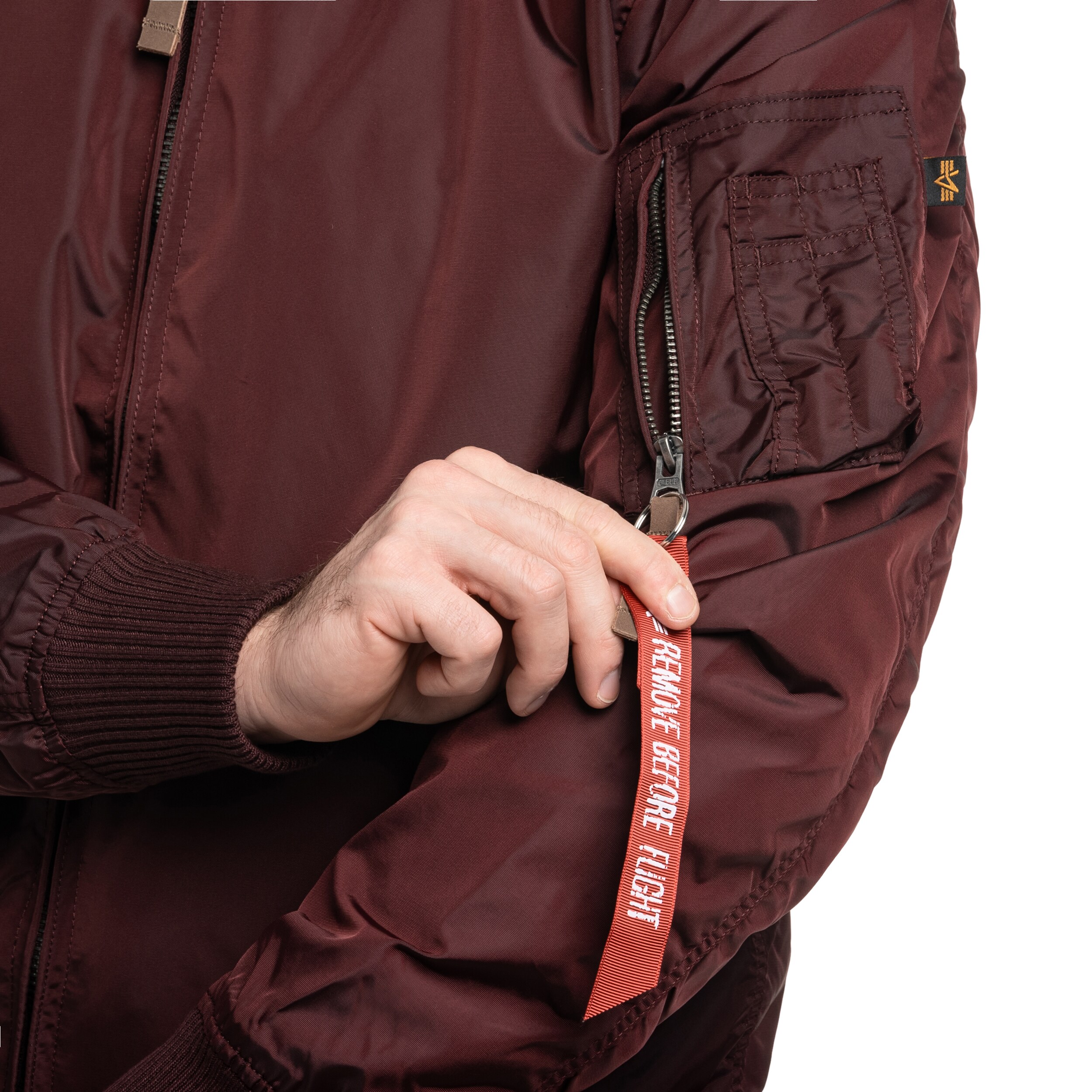 Kurtka Alpha Industries MA-1 TT Two Tone - Dark Maroon
