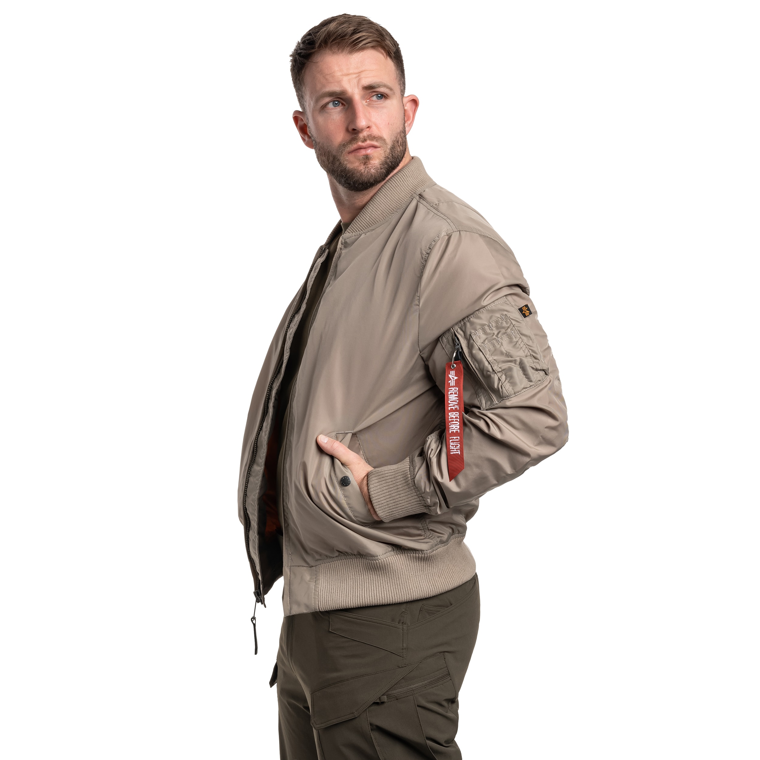 Kurtka Alpha Industries MA-1 TT Two Tone - Vintage Sand