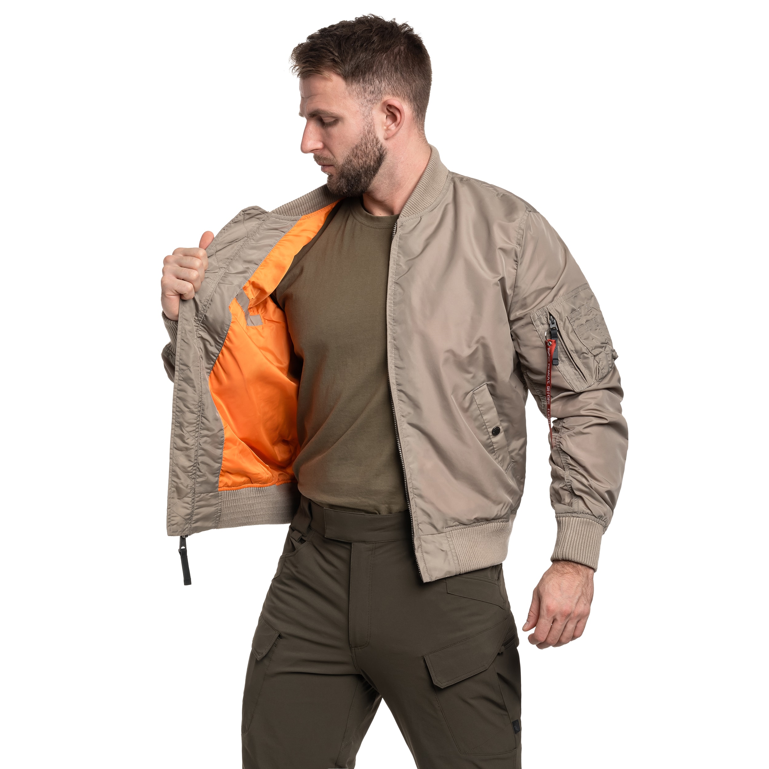 Kurtka Alpha Industries MA-1 TT Two Tone - Vintage Sand