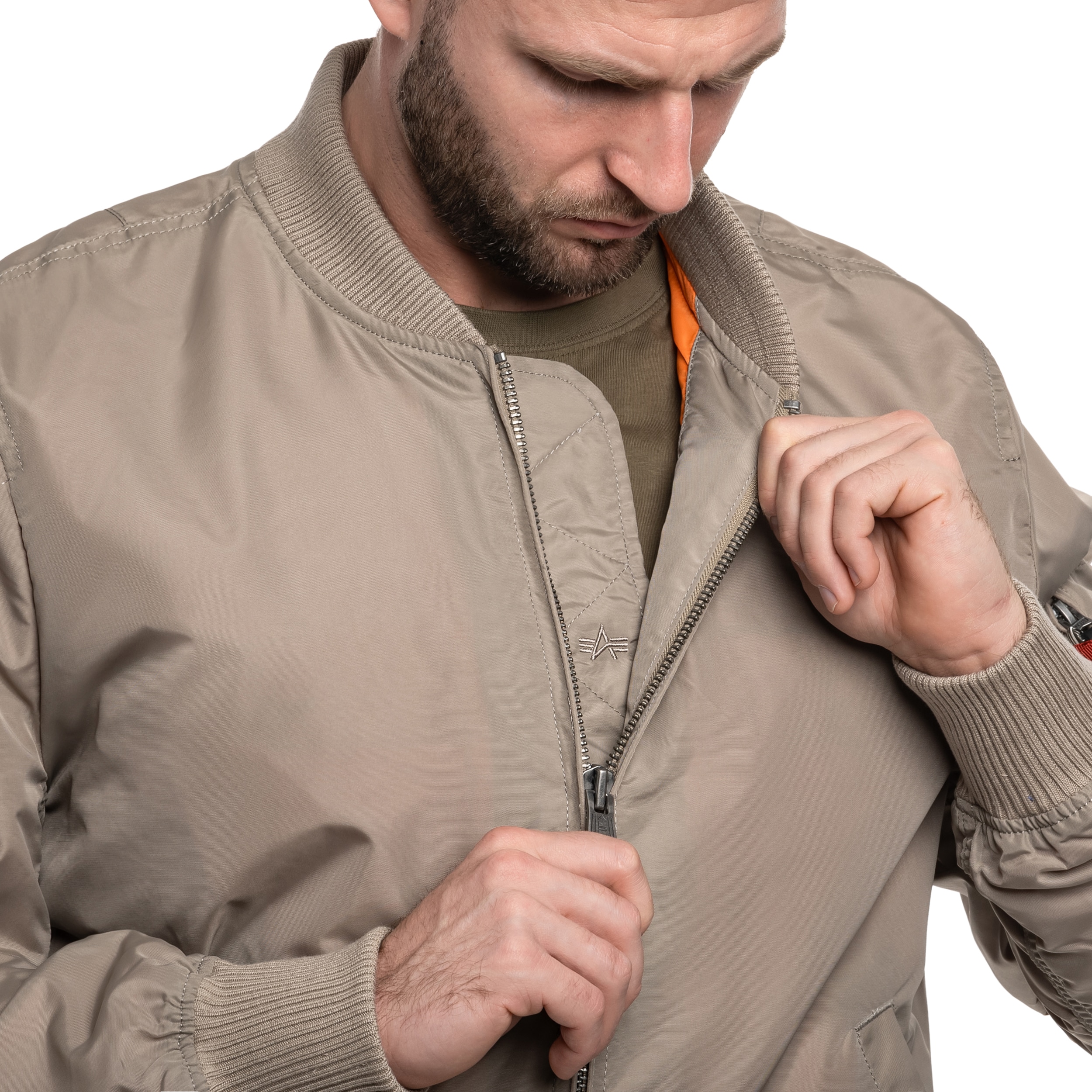 Kurtka Alpha Industries MA-1 TT Two Tone - Vintage Sand