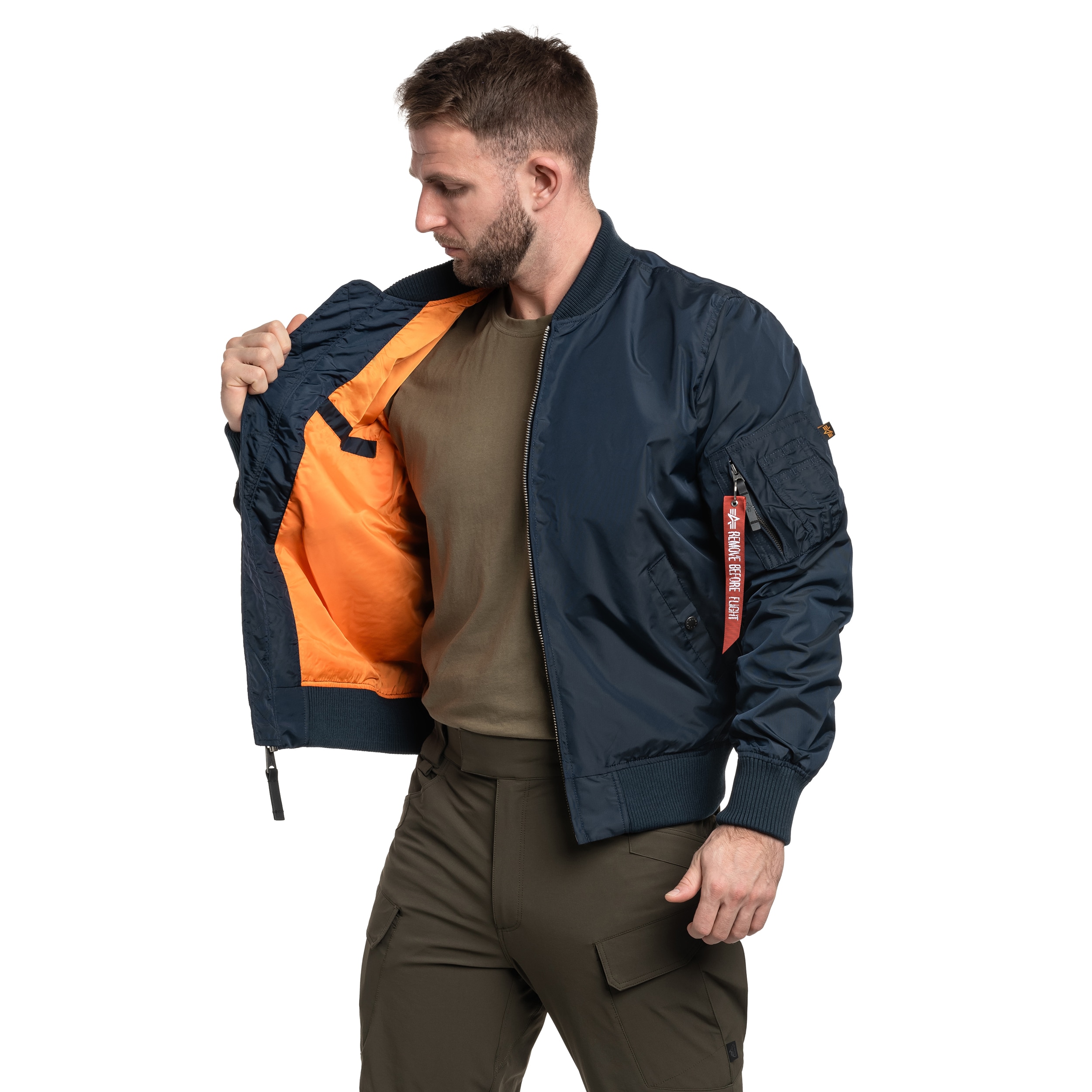 Kurtka Alpha Industries MA-1 TT Two Tone - Replica Blue