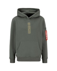 Bluza Alpha Industries Alpha Puff Print Hoodie - Dark Olive Bluza Alpha Industries Alpha Puff Print Hoodie - Dark Olive