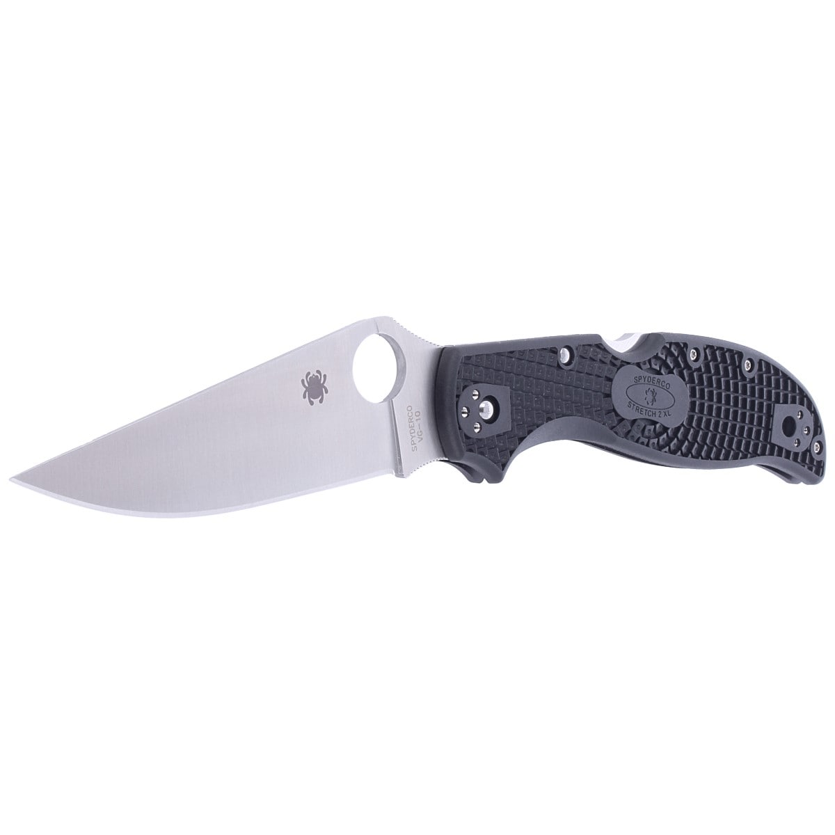 Spyderco Stretch 2 XL VG-10 Folding Knife - Black