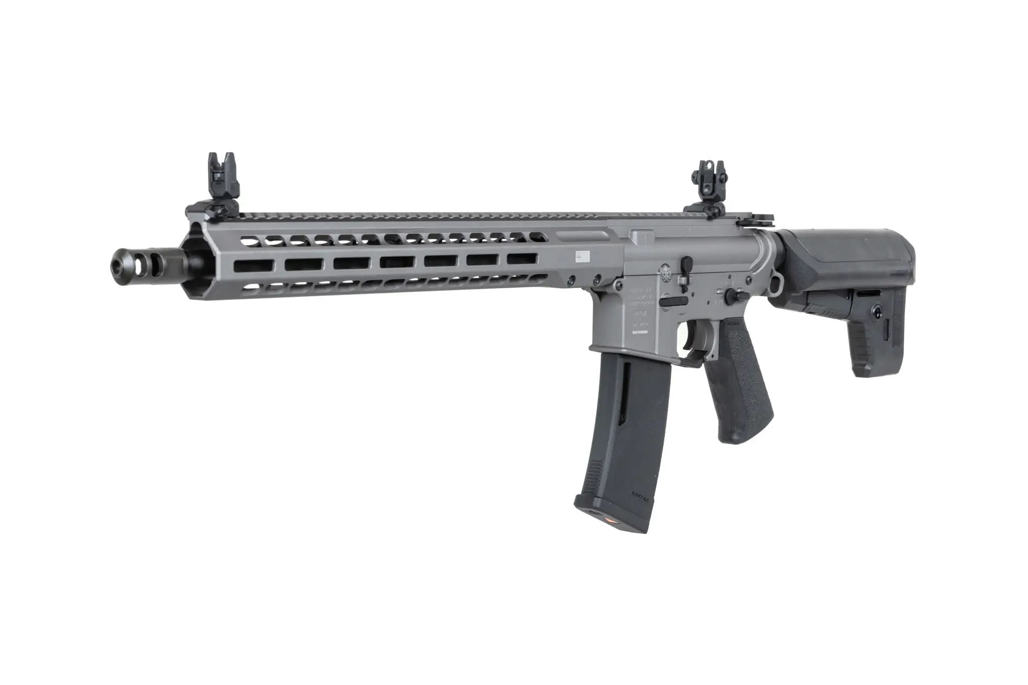 Штурмова гвинтівка AEG Krytac Barrett REC7 Di Carbine - Grey
