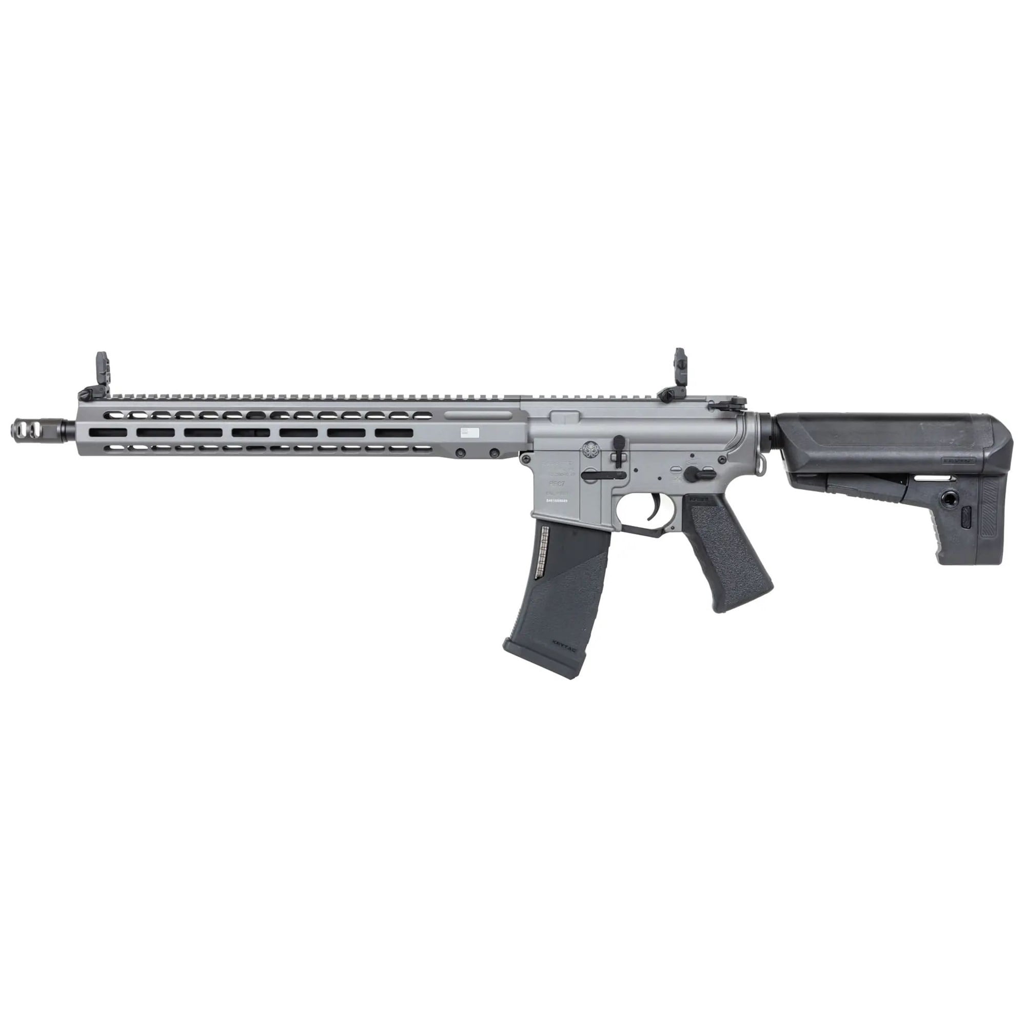 Штурмова гвинтівка AEG Krytac Barrett REC7 Di Carbine - Grey