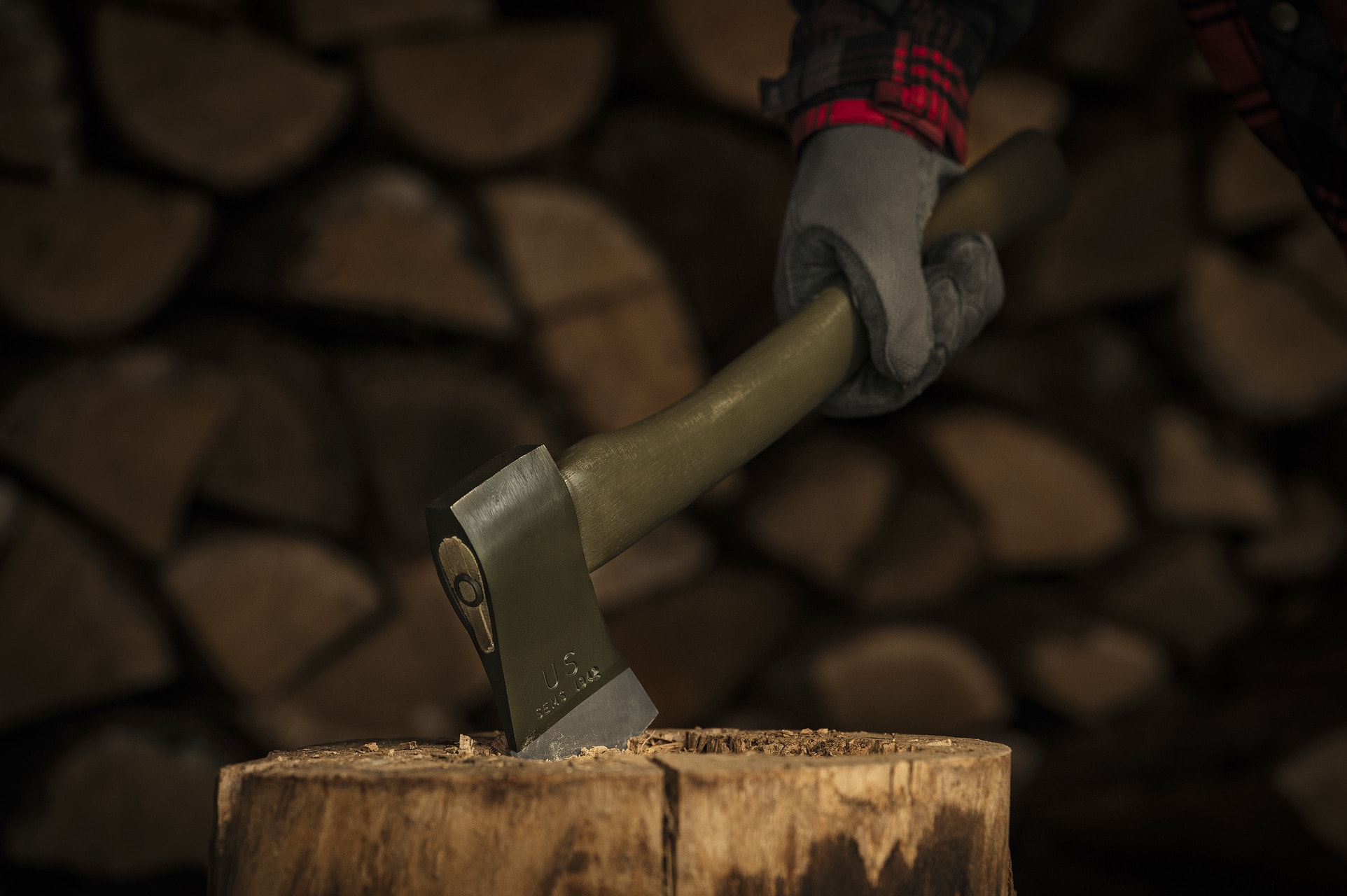 Siekiera Mil-Tec US Axe - Olive