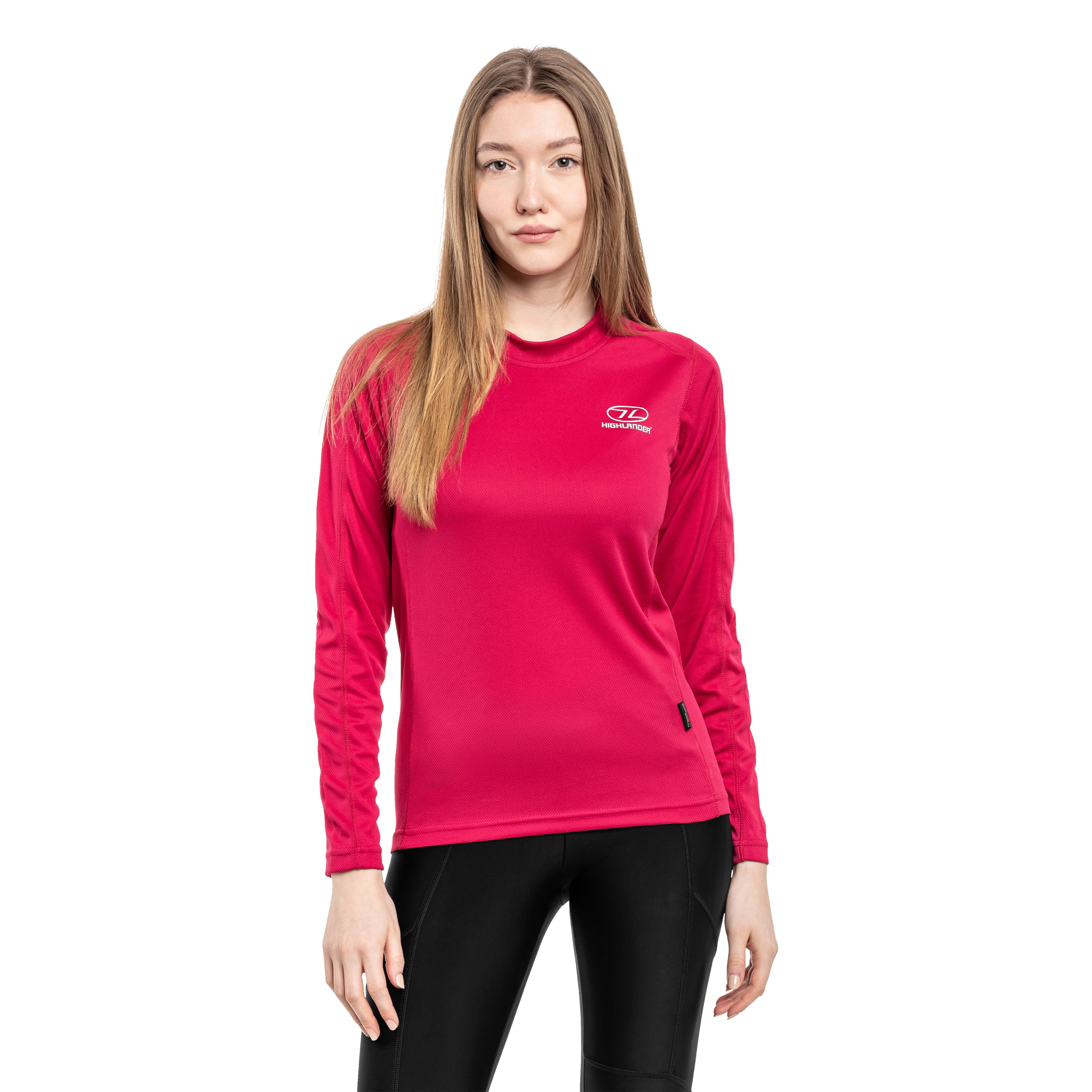 Koszulka termoaktywna damska Highlander Outdoor Long Sleeve Climate-X - Pink