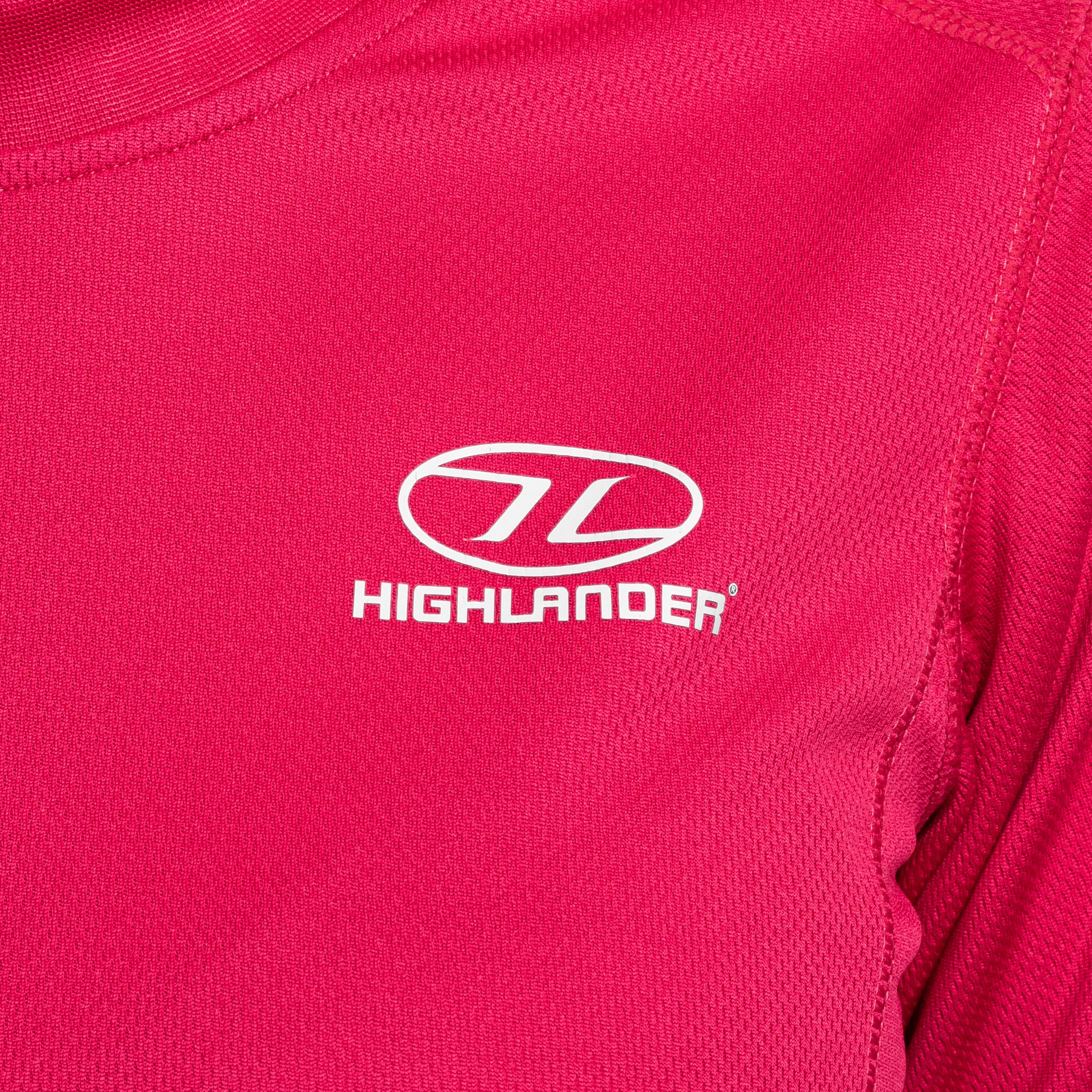 Koszulka termoaktywna damska Highlander Outdoor Long Sleeve Climate-X - Pink