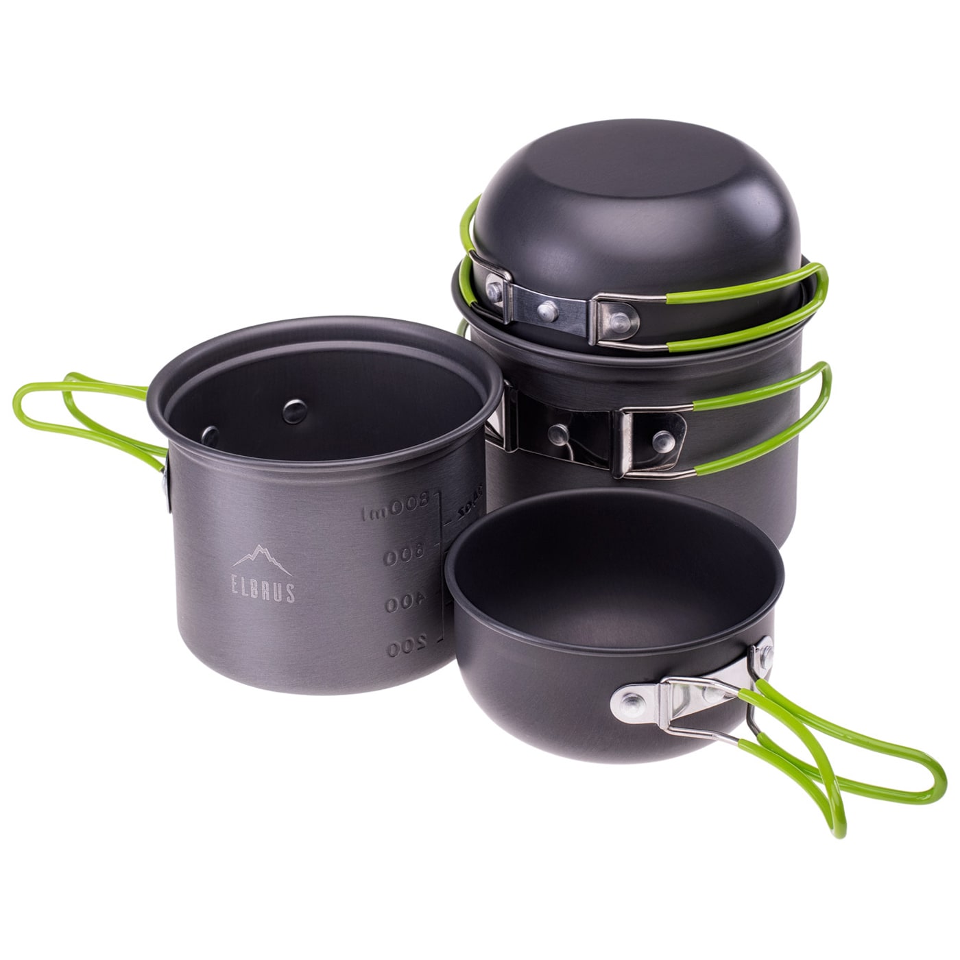 Menażka 4-częściowa Elbrus Hike Pro Cook Set - Grey