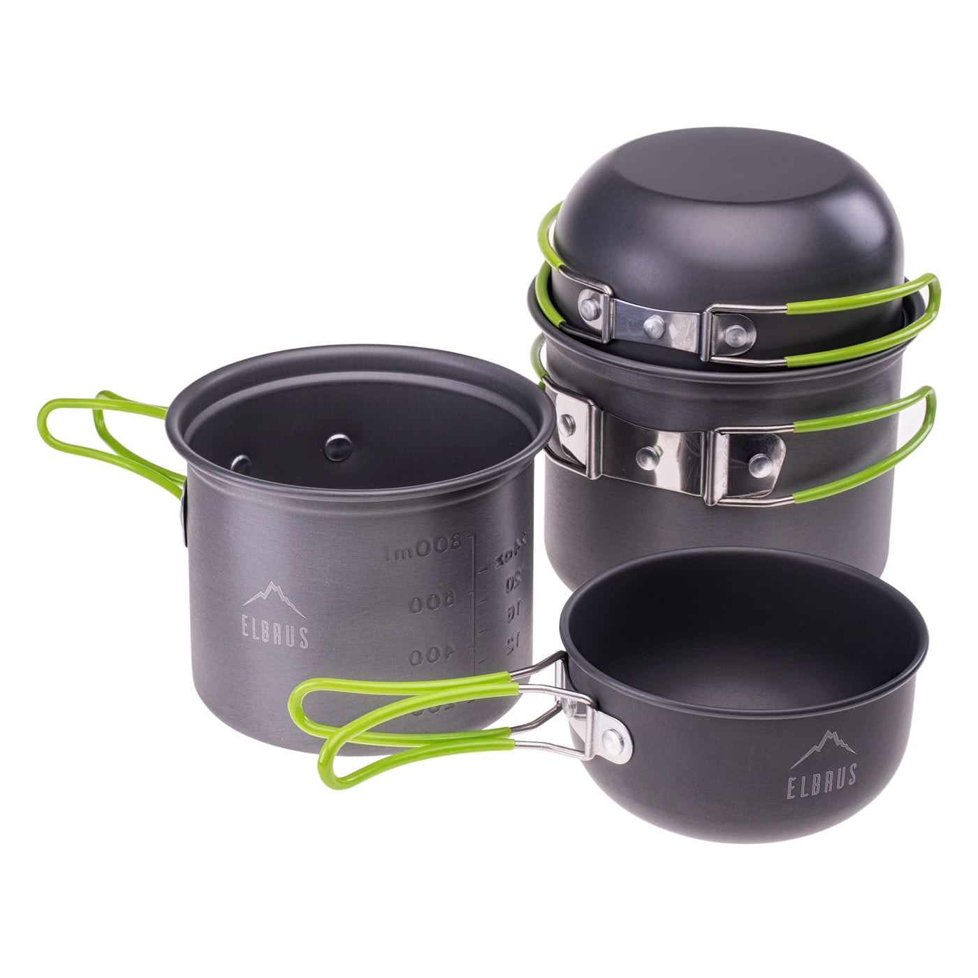 Menażka 4-częściowa Elbrus Hike Pro Cook Set - Grey