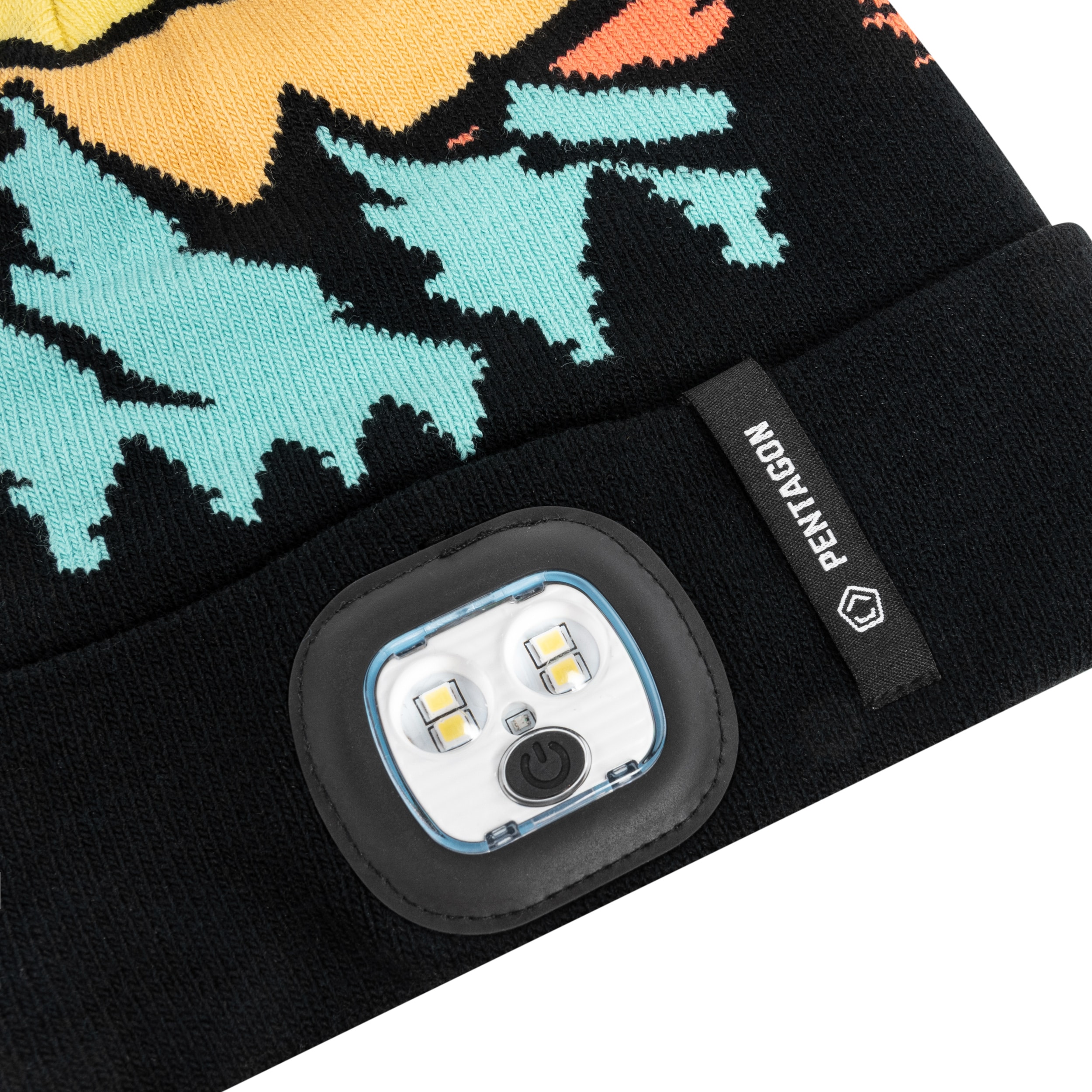 Czapka Pentagon Sanctuary Knit Beanie z latarką - Multicolor